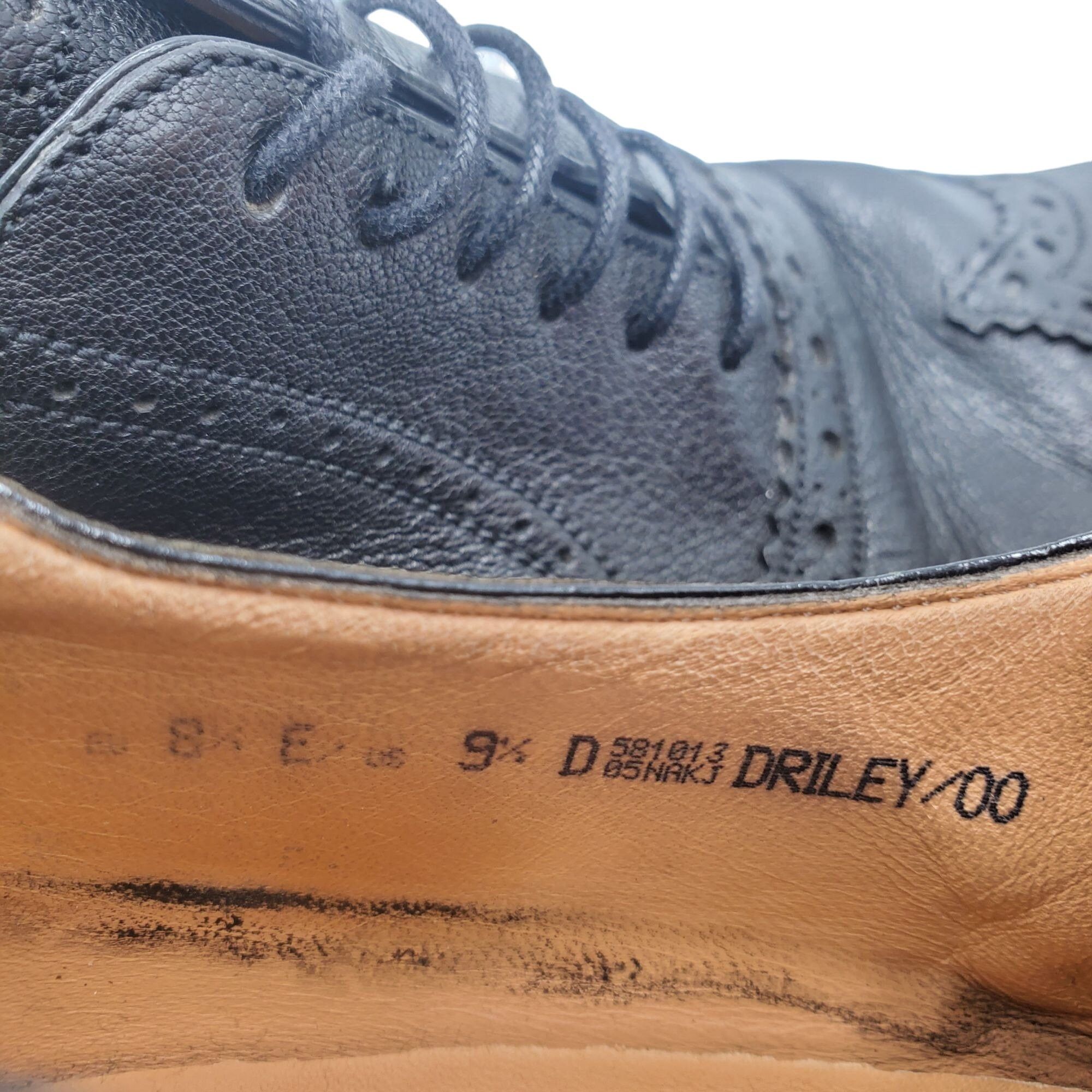Bally Vintage Bally Switzerland Dress Shoes Men 9.5 Black Leather Size US 9.5 / EU 42-43 - 6 Thumbnail