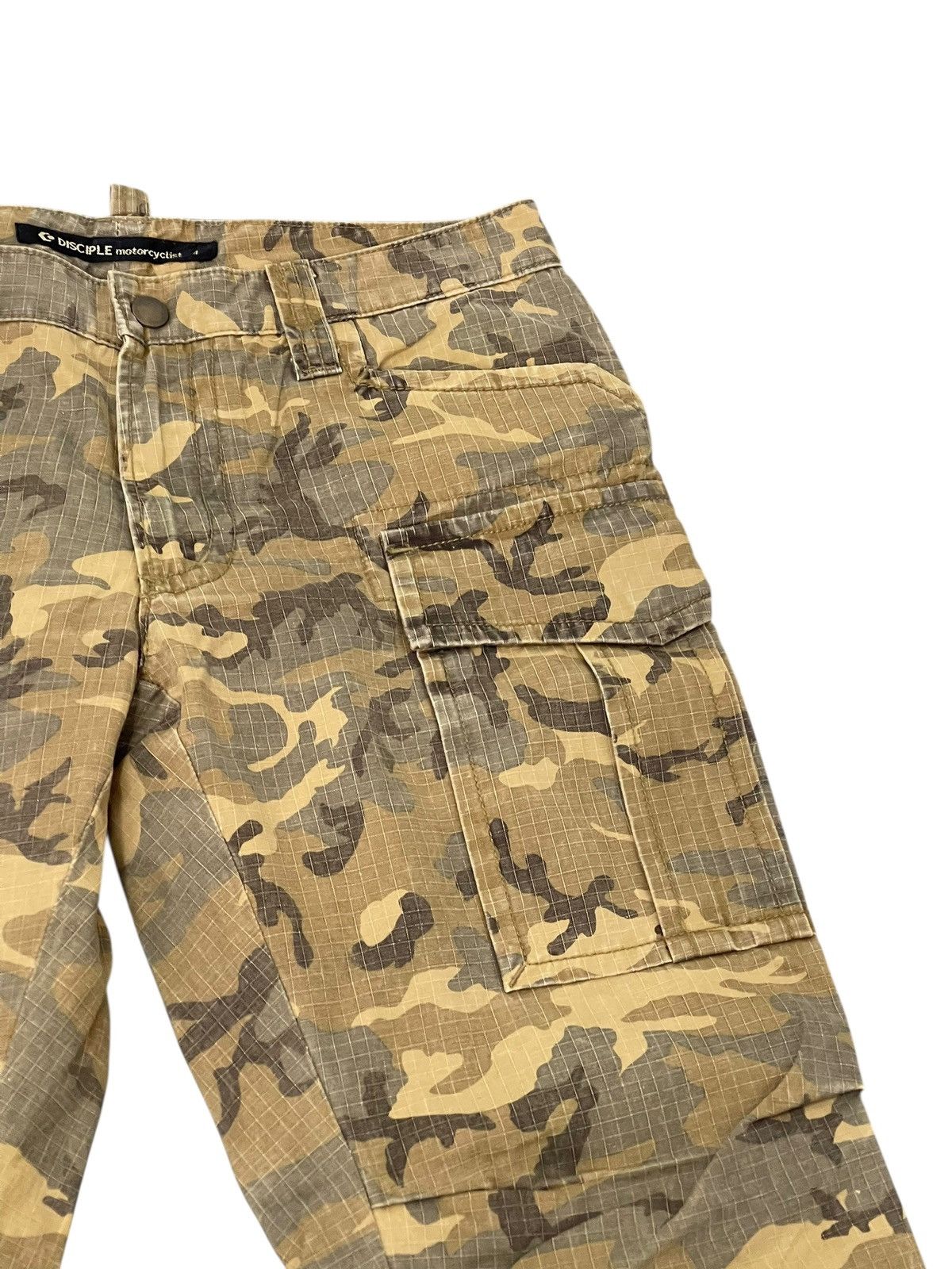 Japanese Brand Biker Pant Disciple Motorcyclist Japan Camo Poplin Pant 4🟦0 Size US 30 / EU 46 - 15 Thumbnail