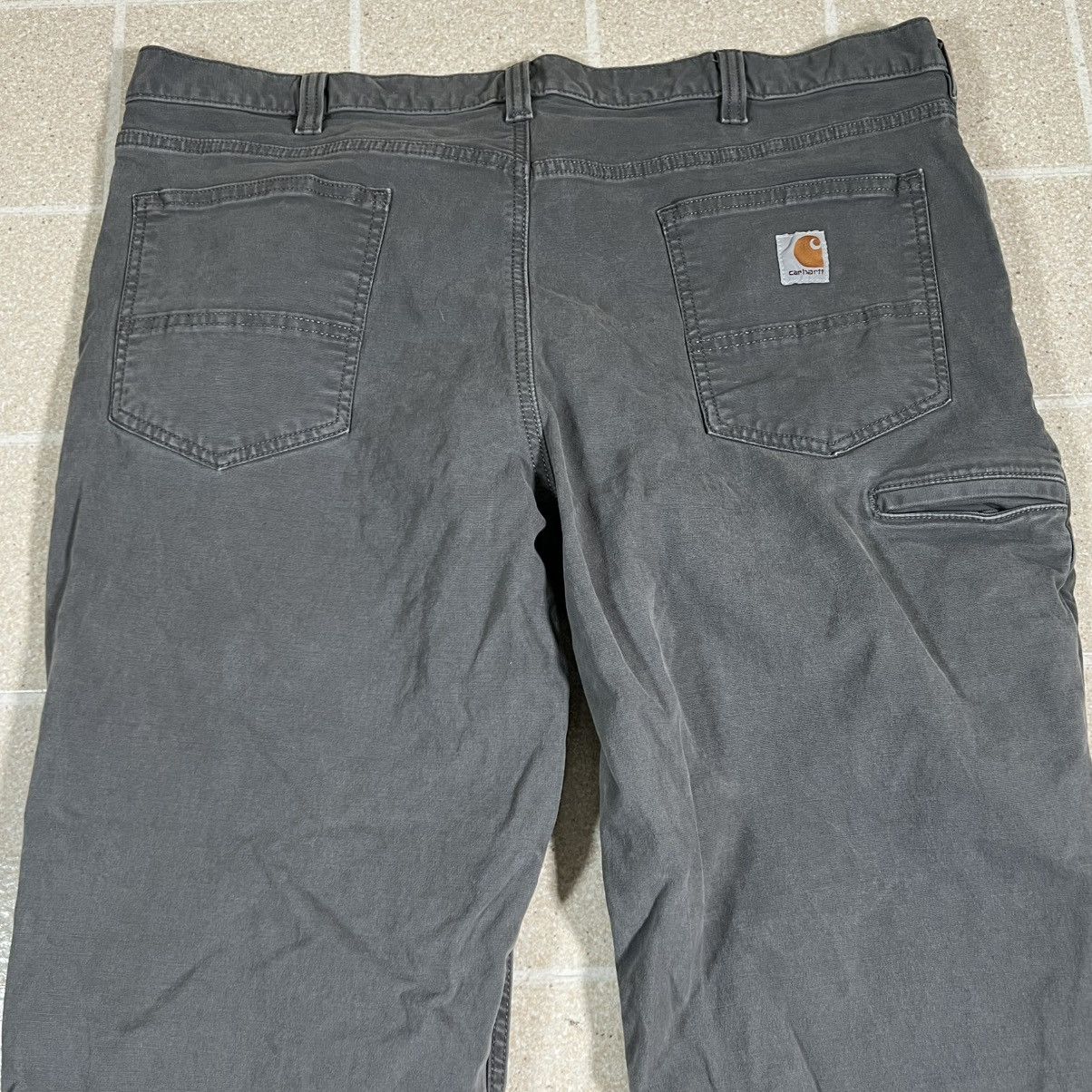 Carhartt Carhartt Pants Mens 42x32 Relaxed Fit Gray Rugged Carpenter Size US 42 / EU 58 - 2 Thumbnail