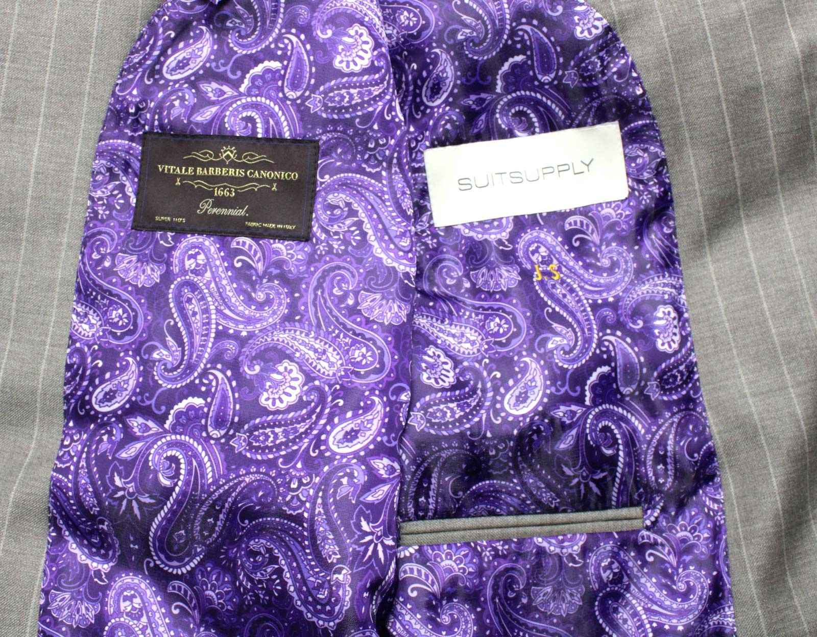 Suitsupply SUITSUPPLY La Spalla / Brescia Suit Men UK 38 / UK 36S Wool Size 36S - 8 Thumbnail