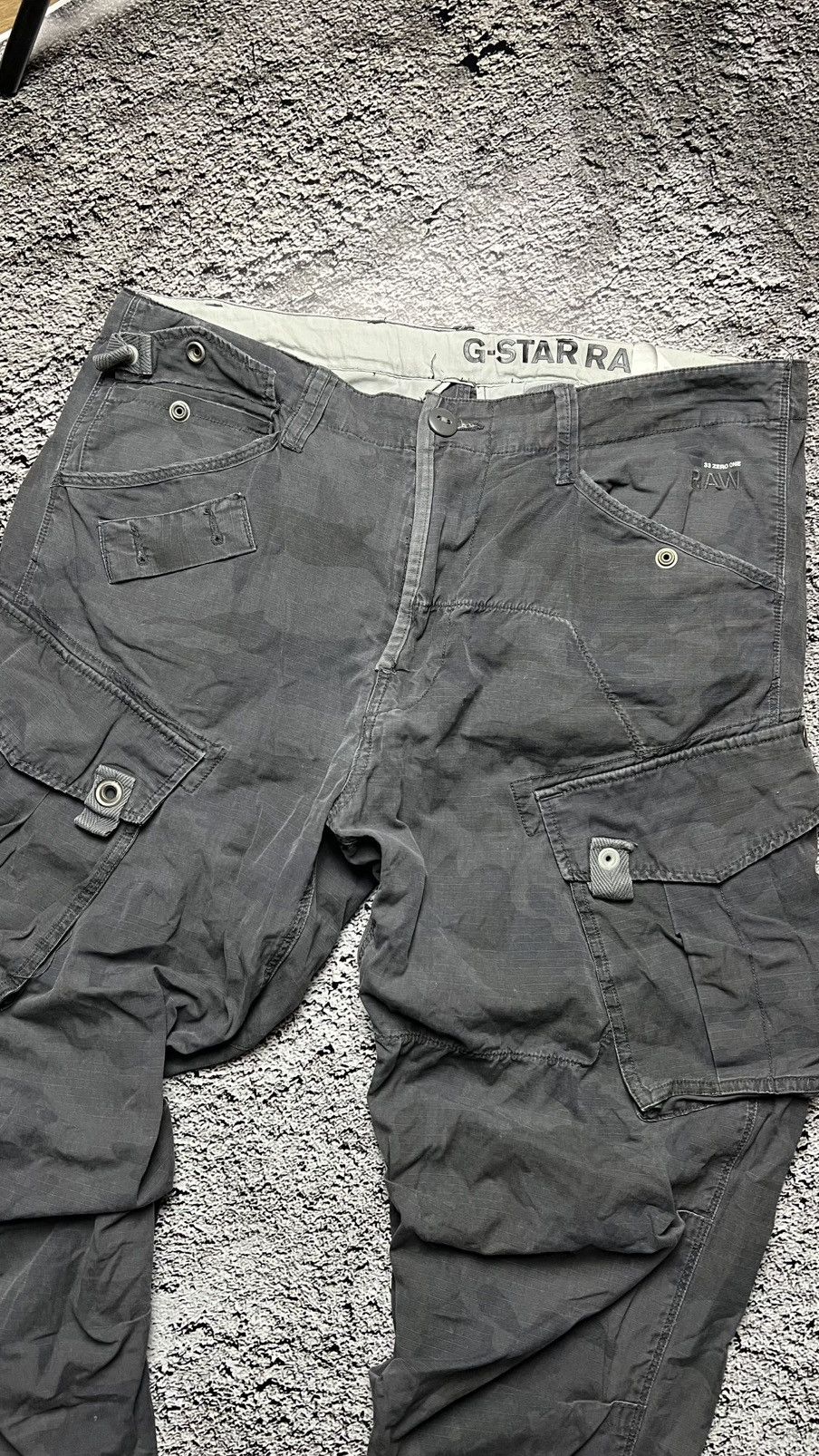 G-Star G-Star cargo camo space rovic belt pants 33x32 Size US 33 - 2 Thumbnail