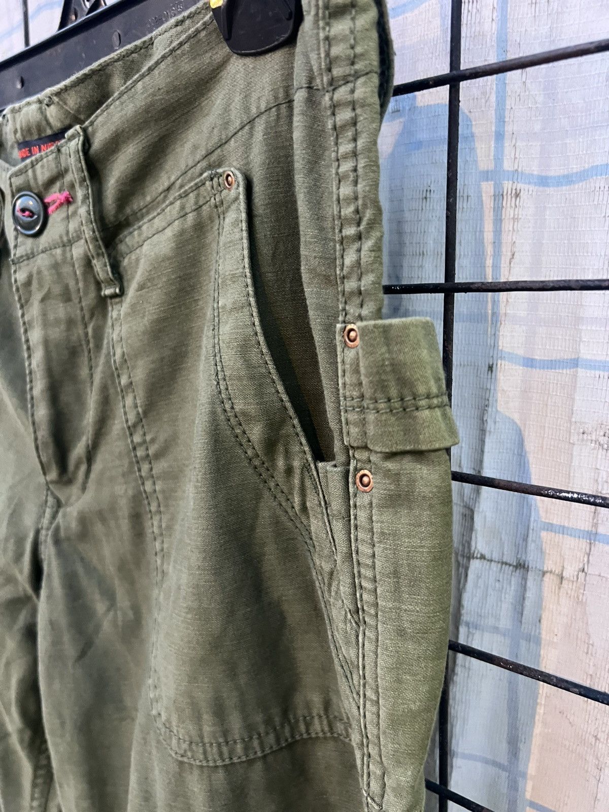 Japanese Brand × Vintage ET Boite japan cotton pant classic bondage army green Size US 30 / EU 46 - 3 Thumbnail