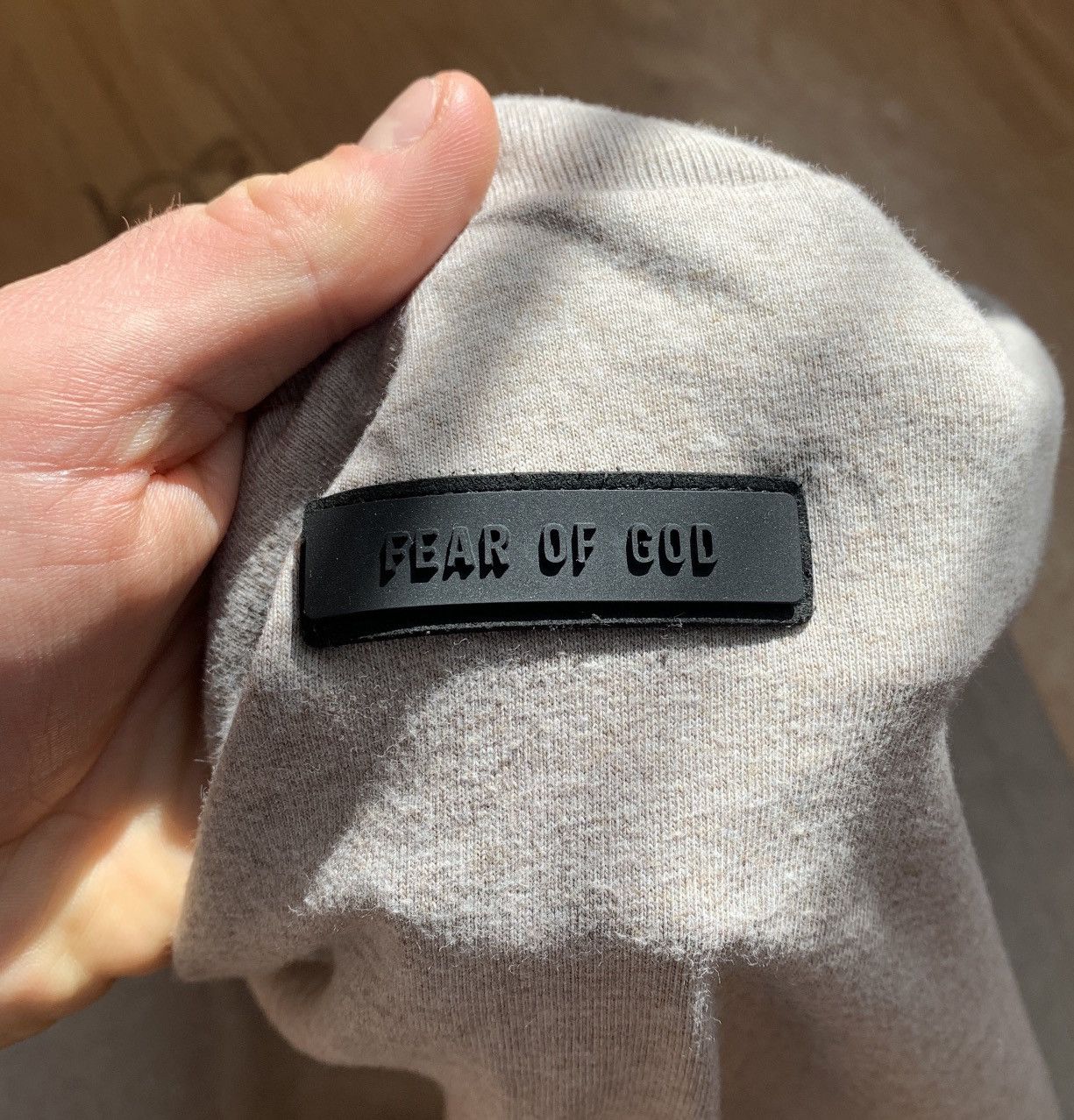 Fear of God FEAR OF GOD ESSENTIALS Logo-embossed Tee T Shirt Oversized Size US S / EU 44-46 / 1 - 13 Thumbnail