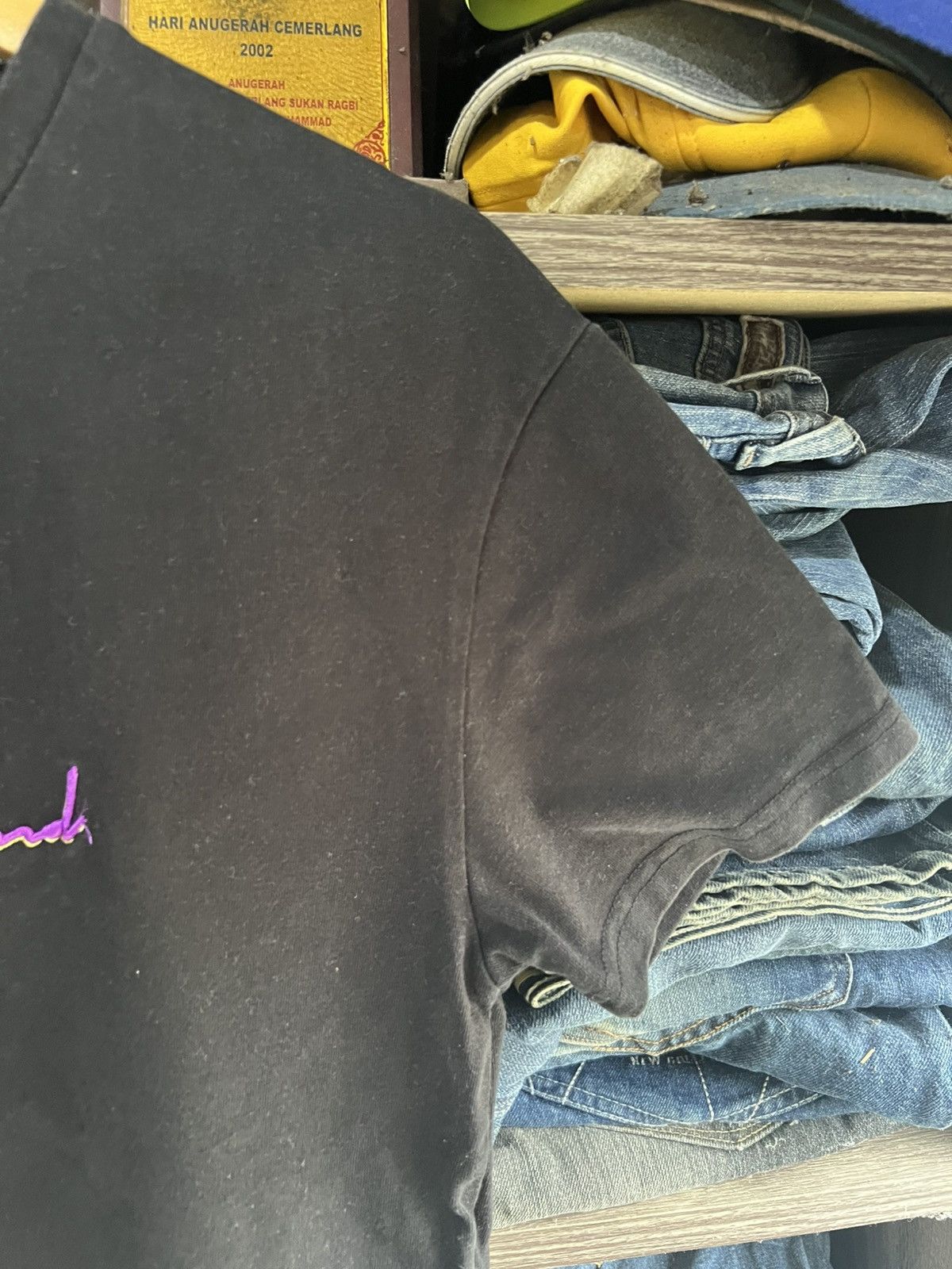 Supply & Demand 🔥Supply & Diamond Embroidery Logo Cropped Tee Size M / US 6-8 / IT 42-44 - 6 Thumbnail