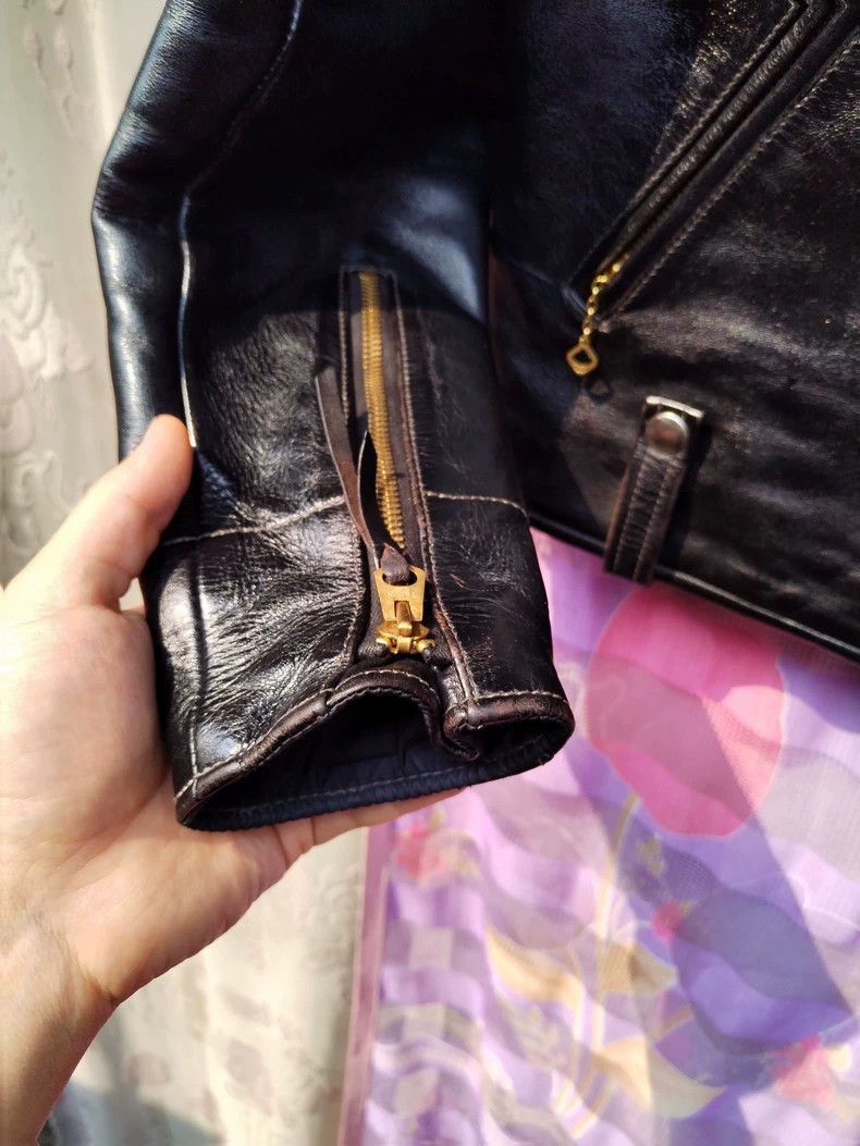 The Real McCoy's The Real McCoy's Buco J24 Vintage Black Horsehide Tea Core Size US S / EU 44-46 / 1 - 7 Thumbnail