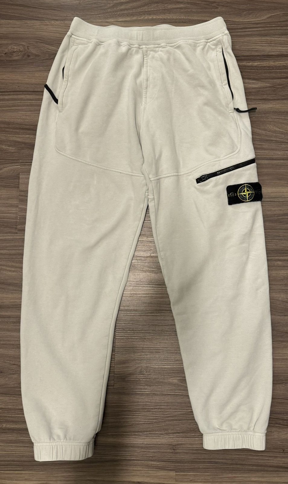 Stone Island Stone Island Cargo Joggers 'Pearl Grey' - 771561251 V0061 Size US 32 / EU 48 - 1 Thumbnail