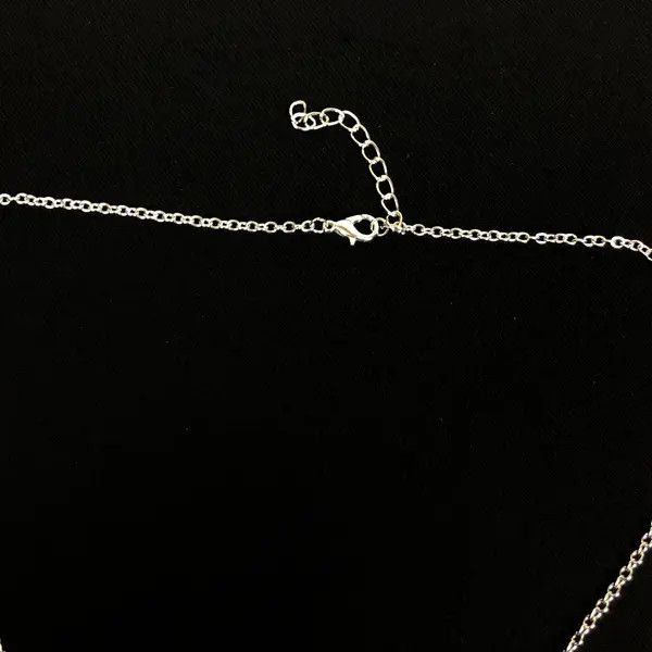 Jewelry Y2K Cross Necklace Punk Gothic Crystal Chain Size ONE SIZE - 4 Thumbnail