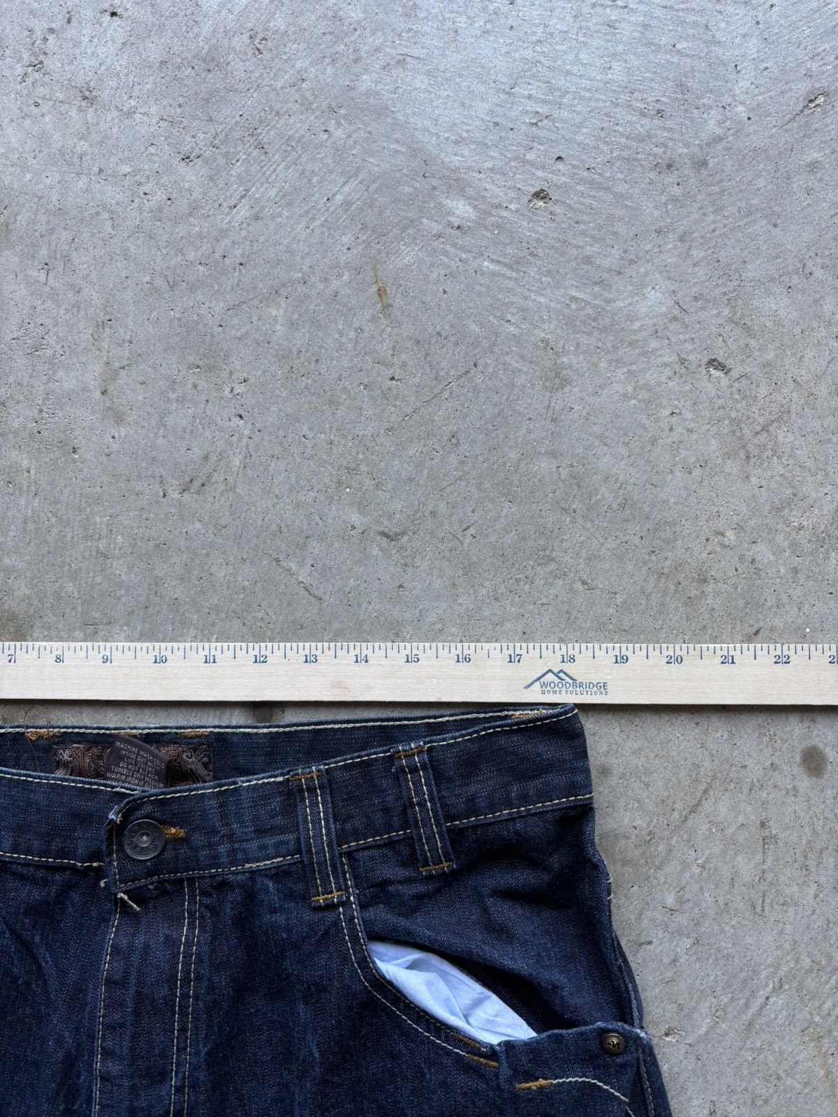 Mecca Y2k Mecca Apparel Dark Denim Size US 36 / EU 52 - 4 Thumbnail