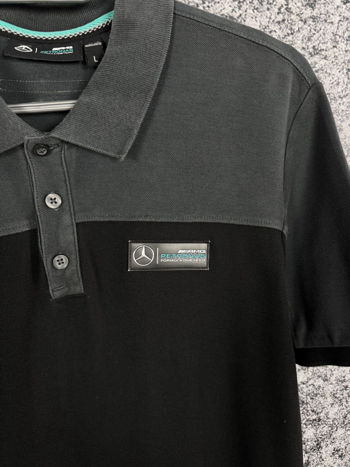 Mercedes-Benz Mercedes Benz AMG Petronas Formula 1 Team Racing Polo Shirt Size US L / EU 52-54 / 3 - 6 Thumbnail