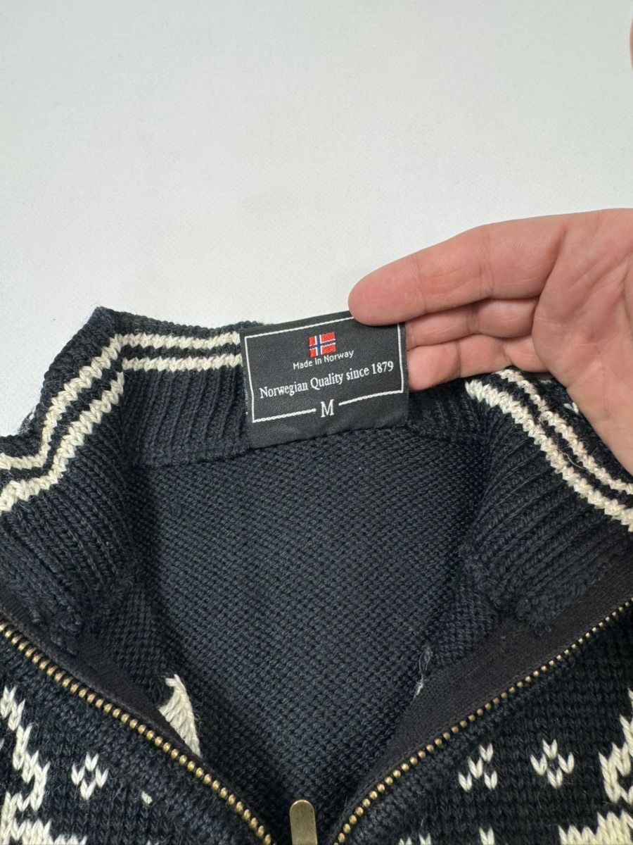 Dale Of Norway Dale of Norway Women's 1/3 zip Knit Sweater Size M / US 6-8 / IT 42-44 - 10 Thumbnail