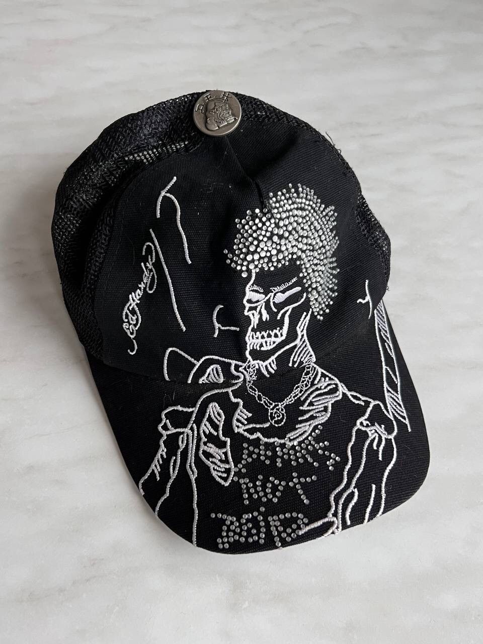 Vintage Y2K Ed Hardy Cristian Audigier Streetwear Hat Cap