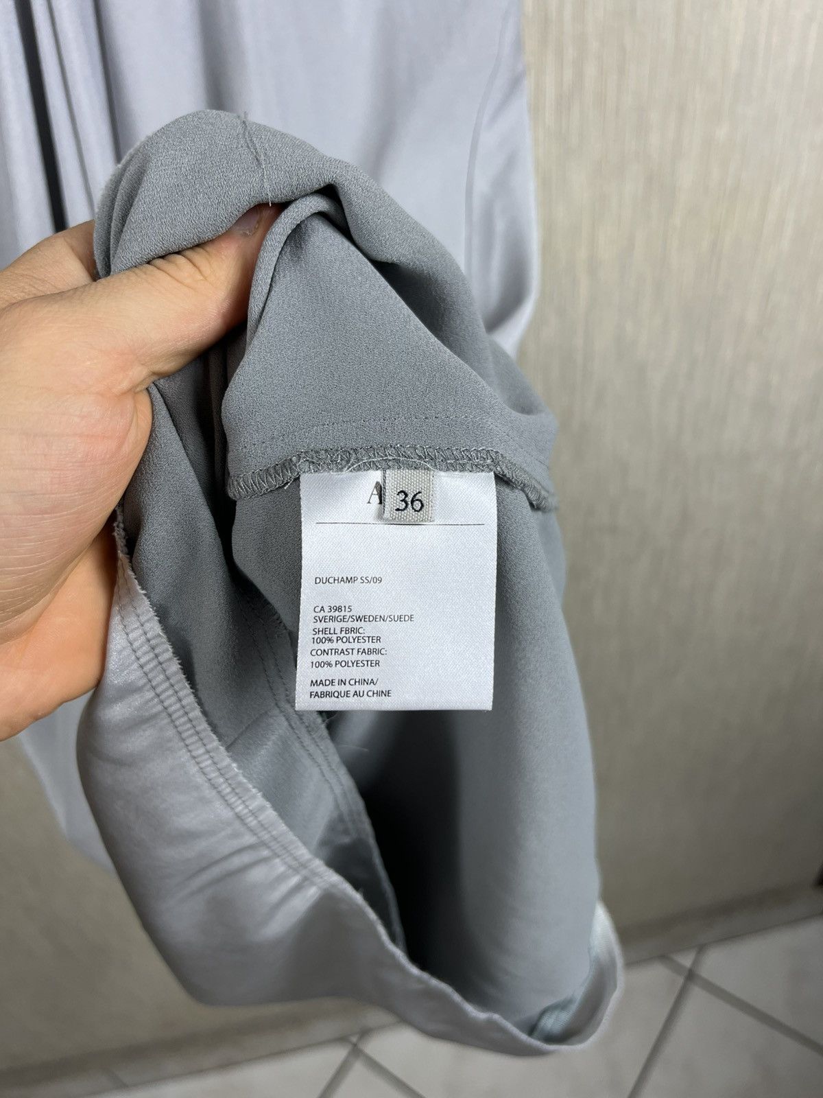 Acne Studios Archive Acne Studios Duchamp SS/09 asymmetrical midi dress Size XS / US 0-2 / IT 36-38 - 24 Thumbnail