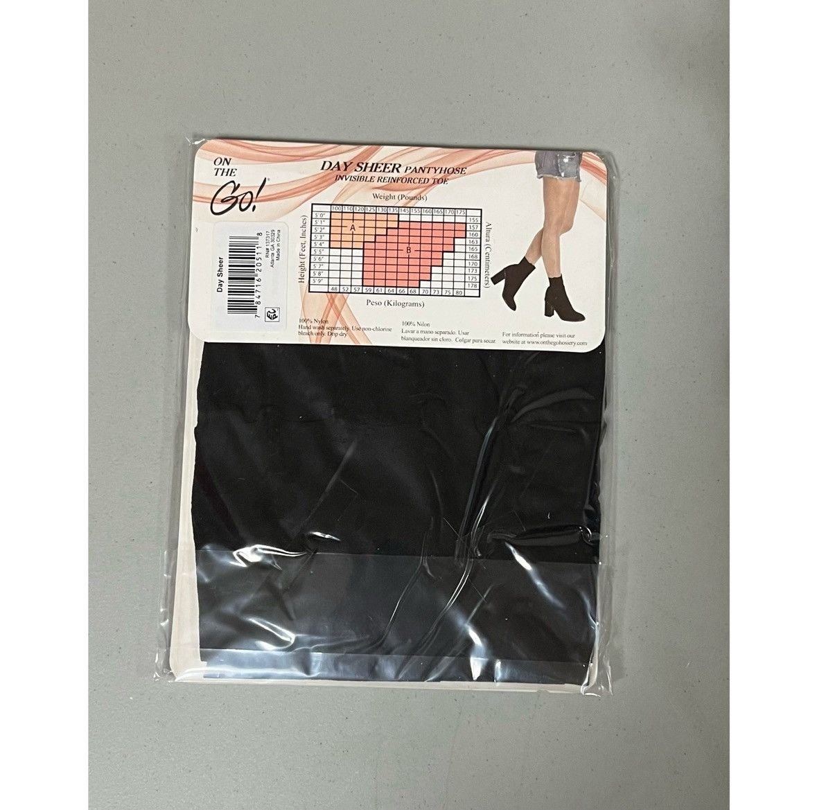 Other Black Sheer Stockings Tights Pantyhose Lingerie Size B NWT 🖤 Size ONE SIZE - 2 Thumbnail