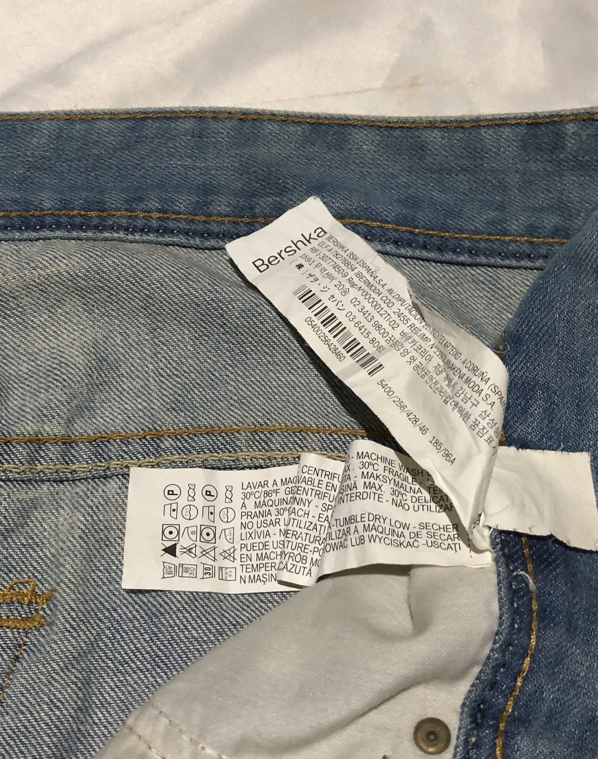Bershka BERSKHA DENIM SUPERIOR QUALITY BIG SIZE Size US 41 - 6 Thumbnail