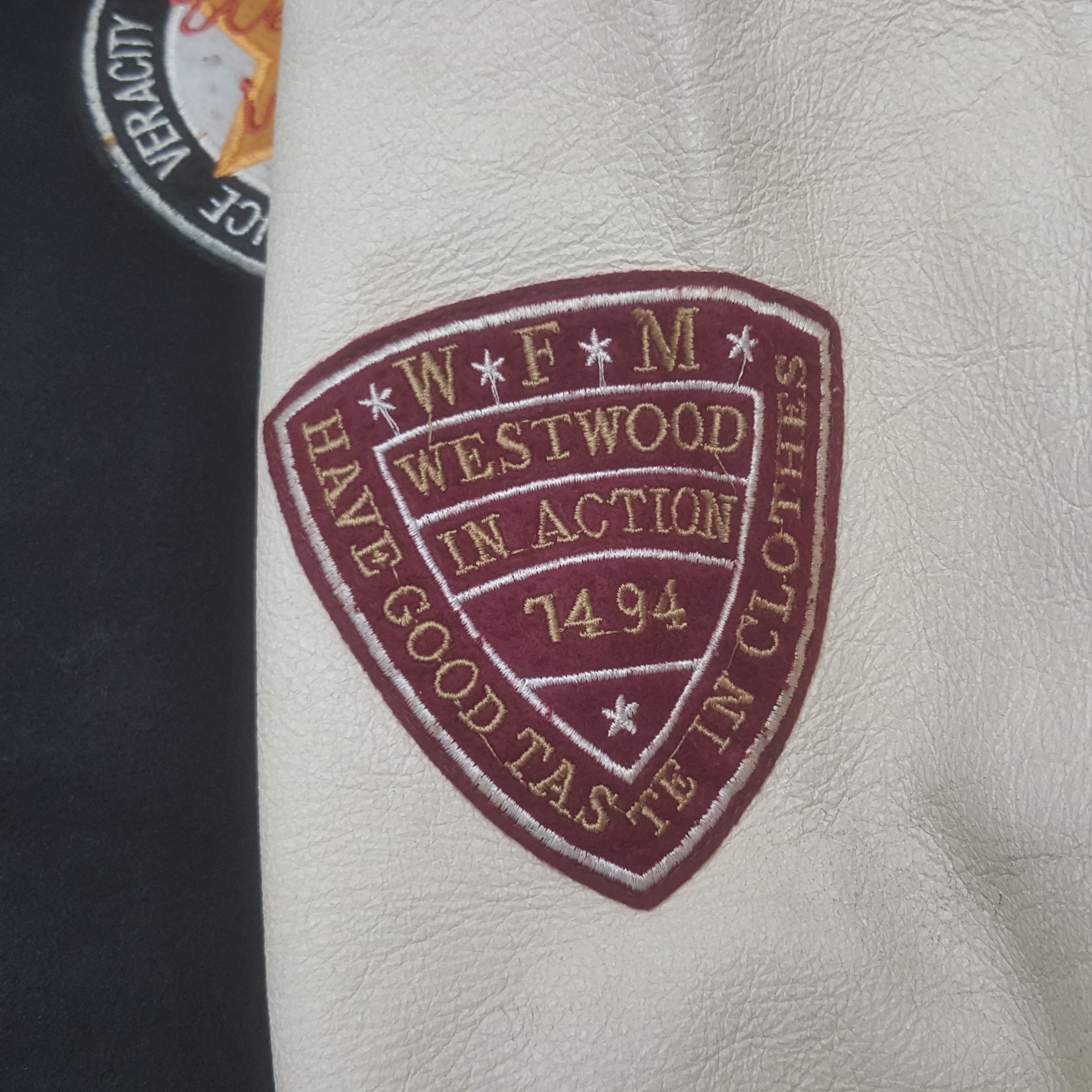 Vintage Vintage Westeood In Action Varsity Jacket Size US L / EU 52-54 / 3 - 8 Thumbnail