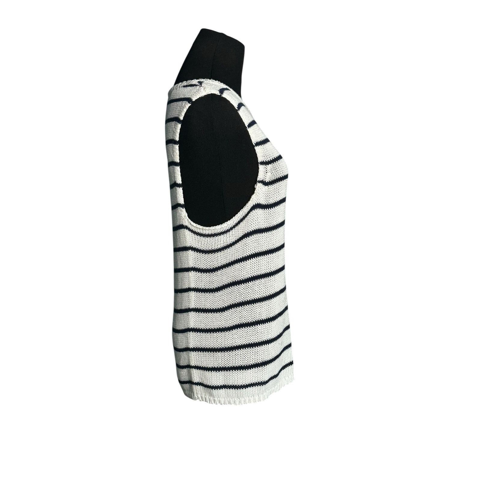 Rails Rails Jenna white blue stripes knit tank top size large Size L / US 10 / IT 46 - 7 Thumbnail