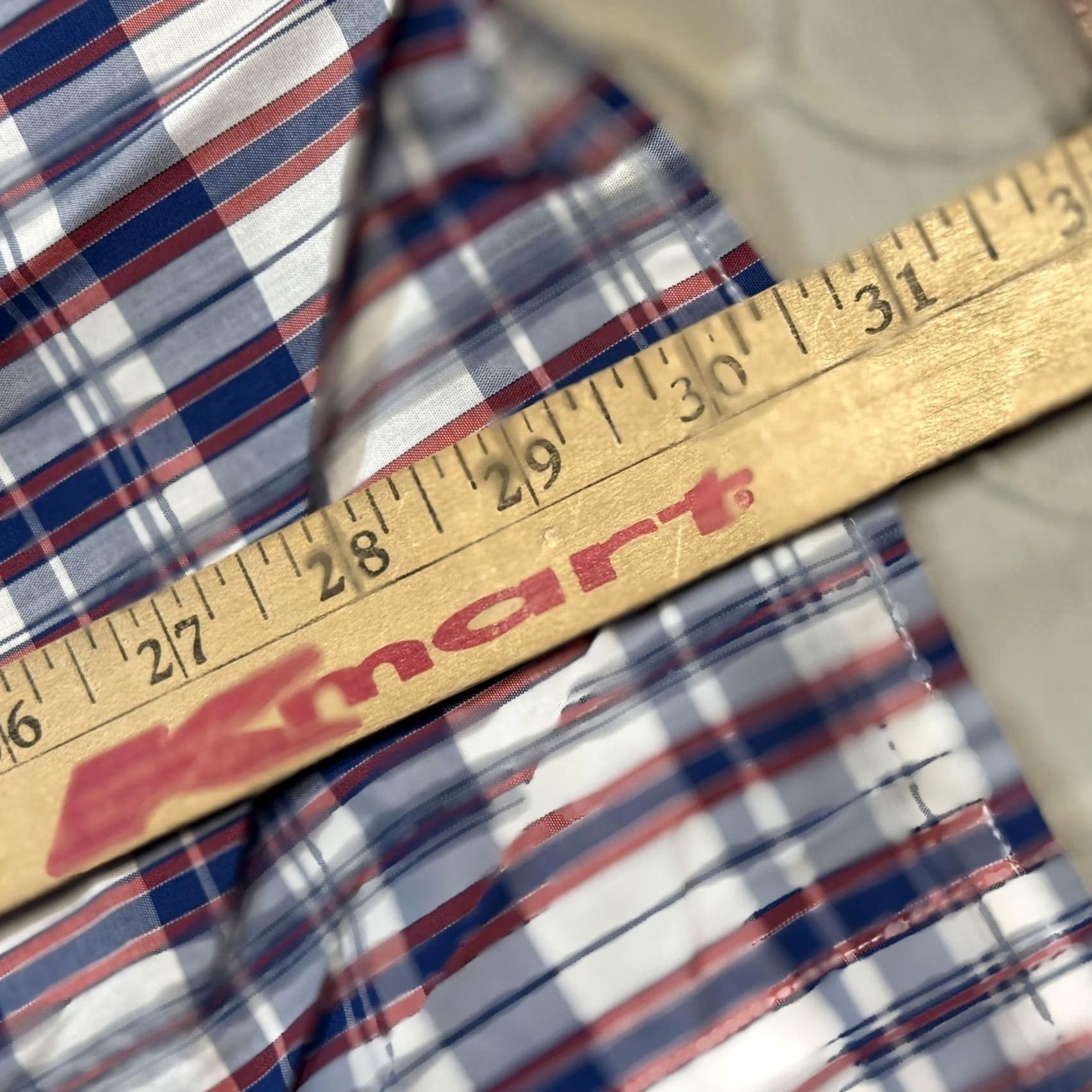 Pendleton Pendleton Shirt Mens XL Blue Red Plaid Short Sleeve Button-Down Cotton Pocket Size US XL / EU 56 / 4 - 8 Thumbnail