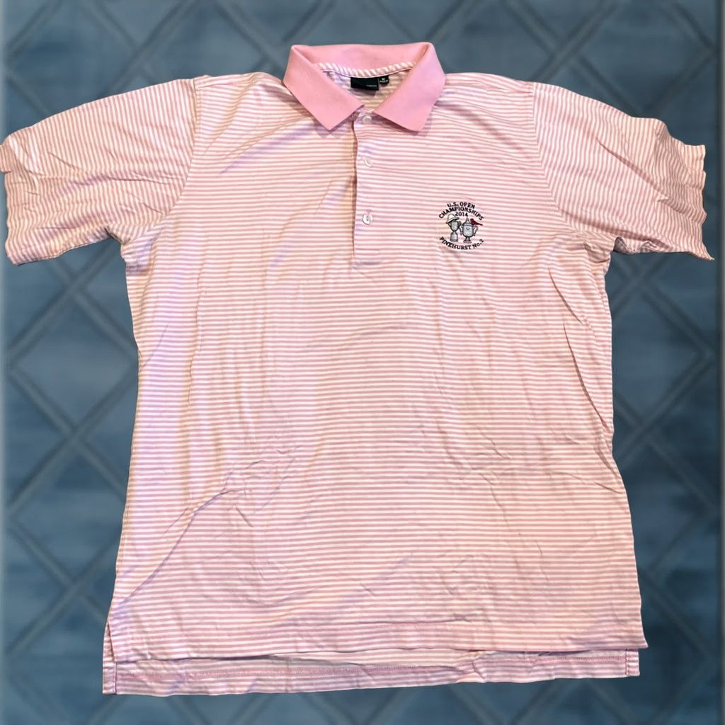 Vintage VINTAGE Fairway & Greene Pinehurst No. 2 2014 US Open Championship Golf Polo M Size US M / EU 48-50 / 2 - 1 Thumbnail