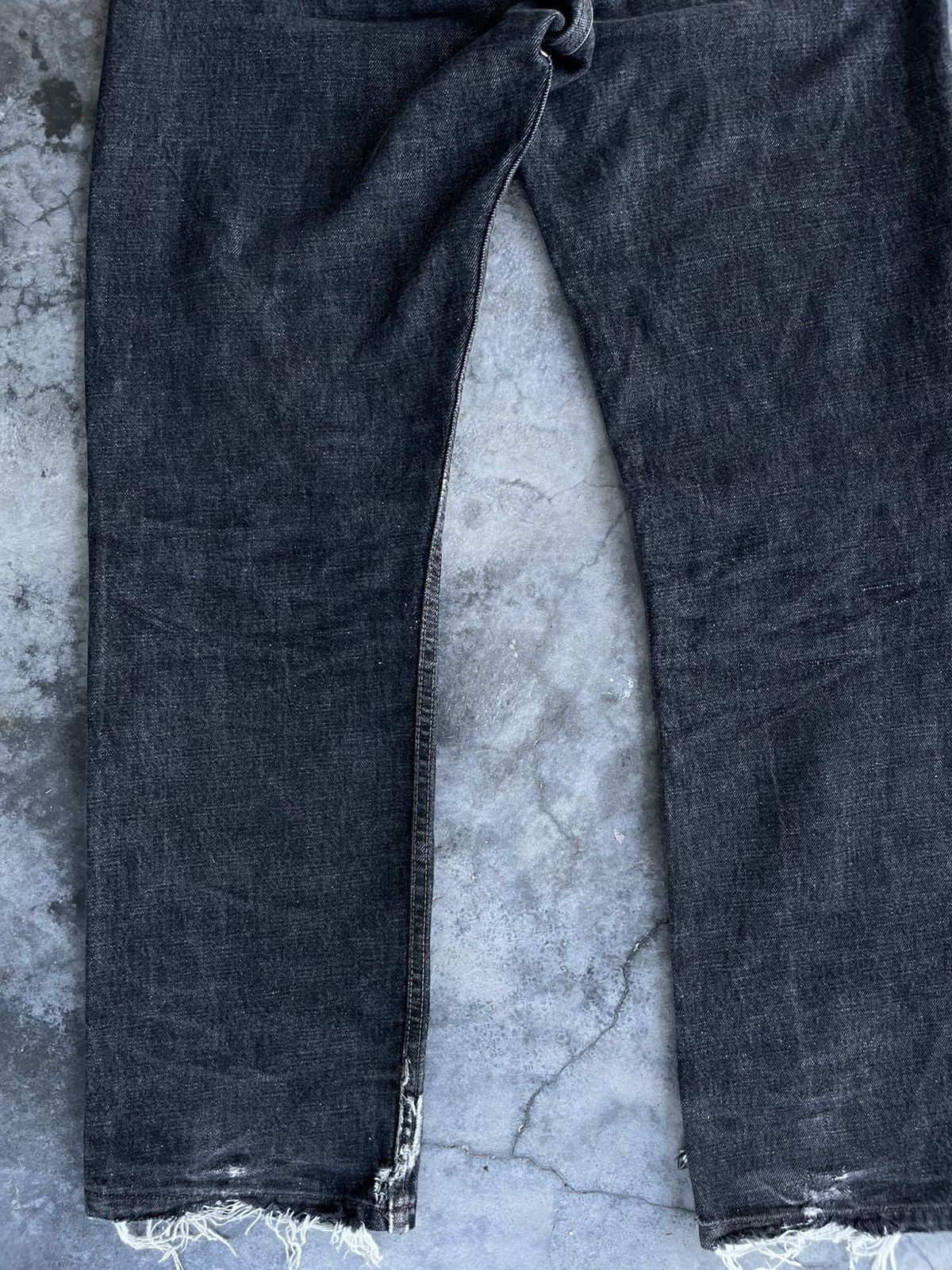 Levi's × Vintage VTG 90s Levi's 501 Superblack (Dark Grey) #553 Size US 31 - 11 Thumbnail