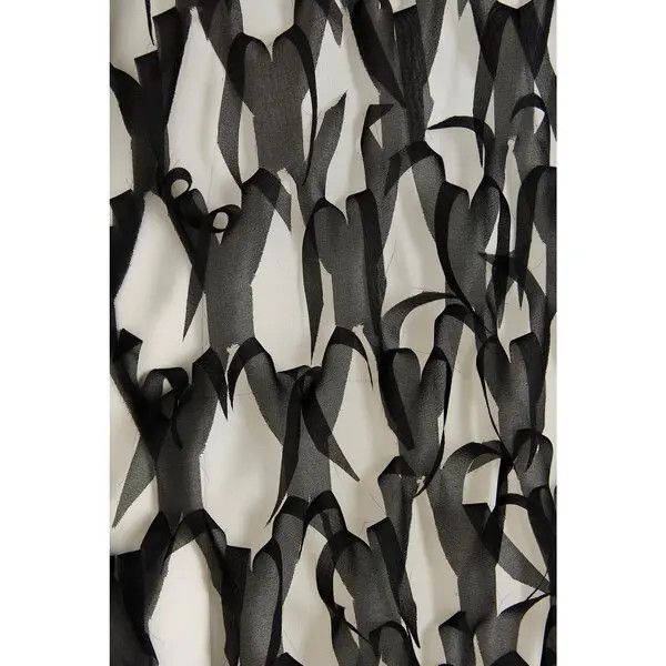 Maison Margiela o1y0625 Maxi Dress in Black/White Size S / US 4 / IT 40 - 4 Thumbnail