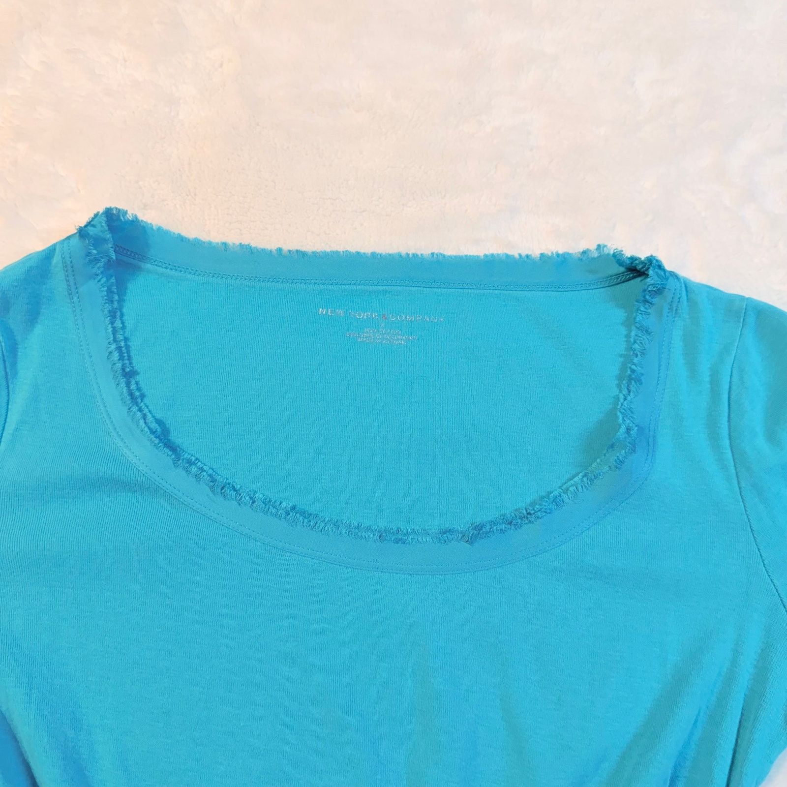 & Other Stories Vintage Womens Teal New York and Company Long Sleeve Size S / US 4 / IT 40 - 2 Thumbnail