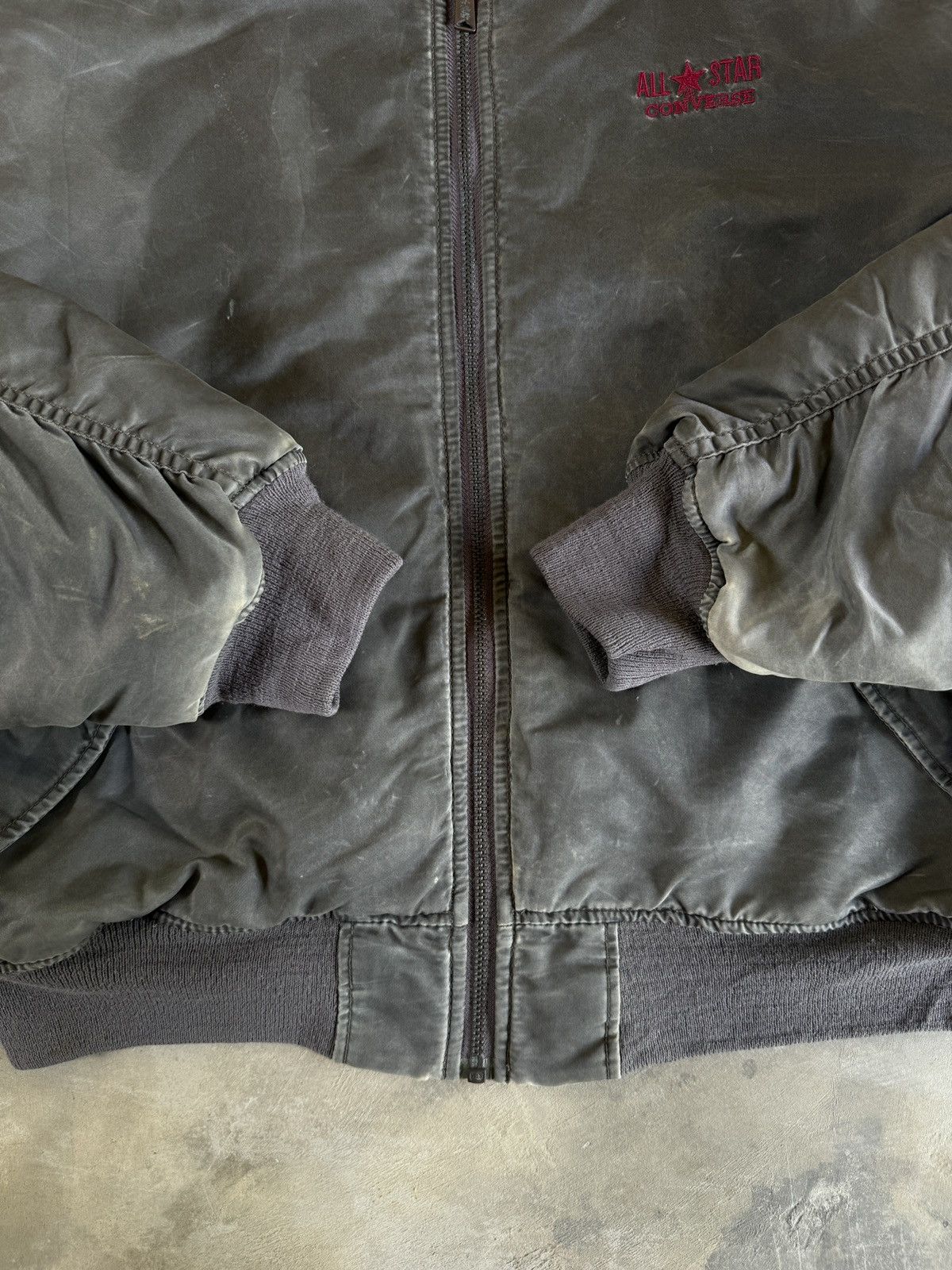 Converse Vintage Faded MA-1 Flight Jacket Size US L / EU 52-54 / 3 - 8 Thumbnail