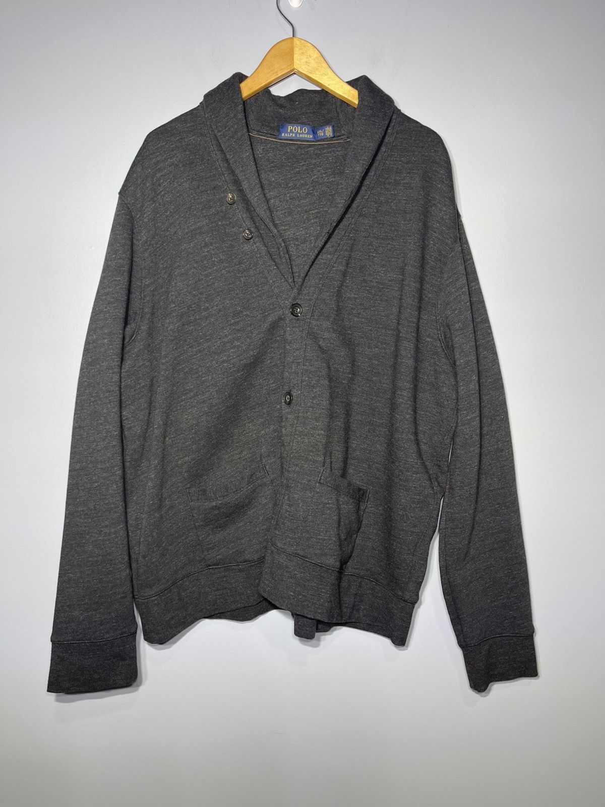 Polo Ralph Lauren Polo Ralph Lauren Sweater Shawl Collar Cardigan Pockets 2XL Size US XXL / EU 58 / 5 - 2 Thumbnail