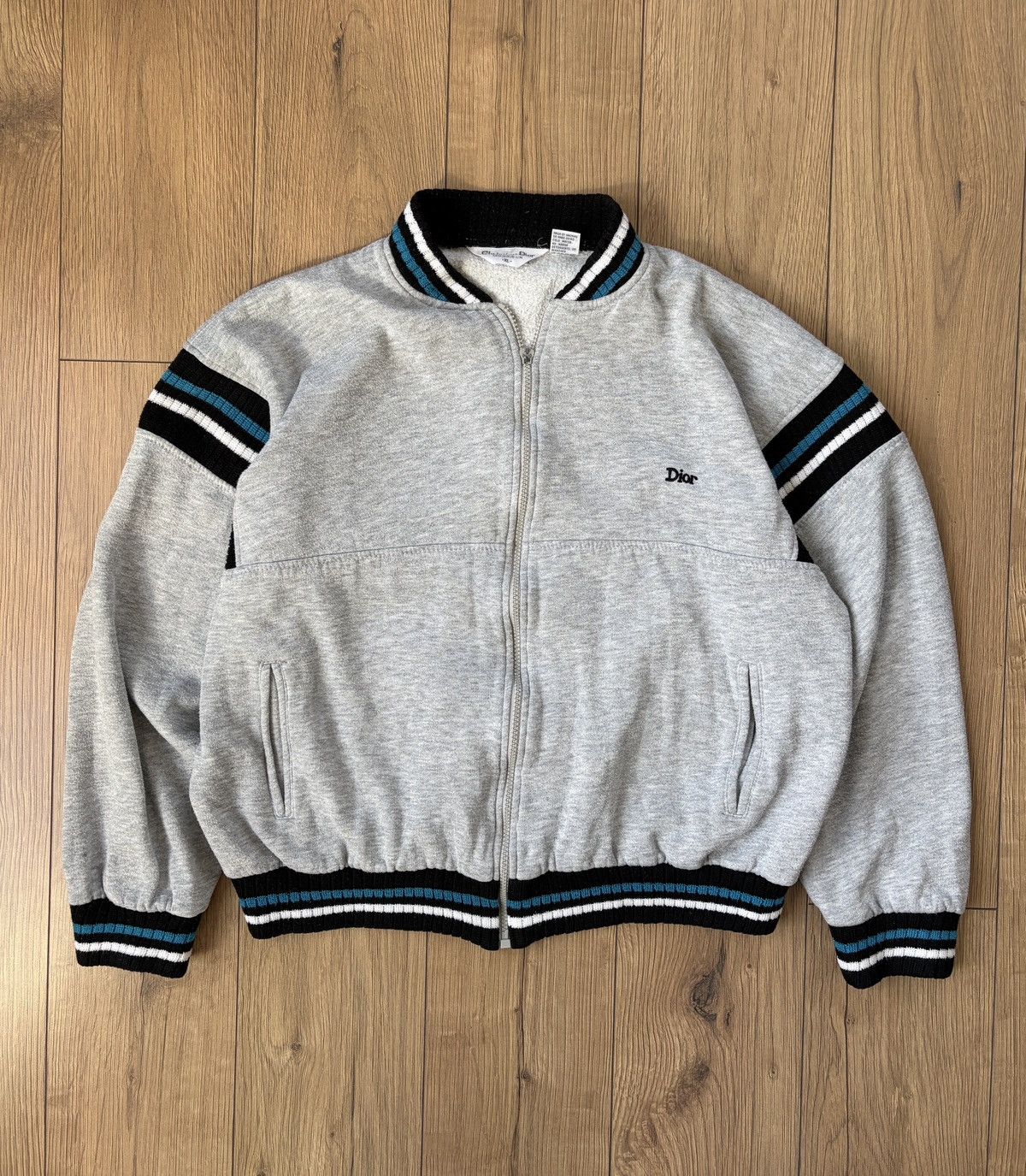 Christian Dior Monsieur Vintage Track Top Sport Bomber Jacket Size US M / EU 48-50 / 2 - 1 Thumbnail