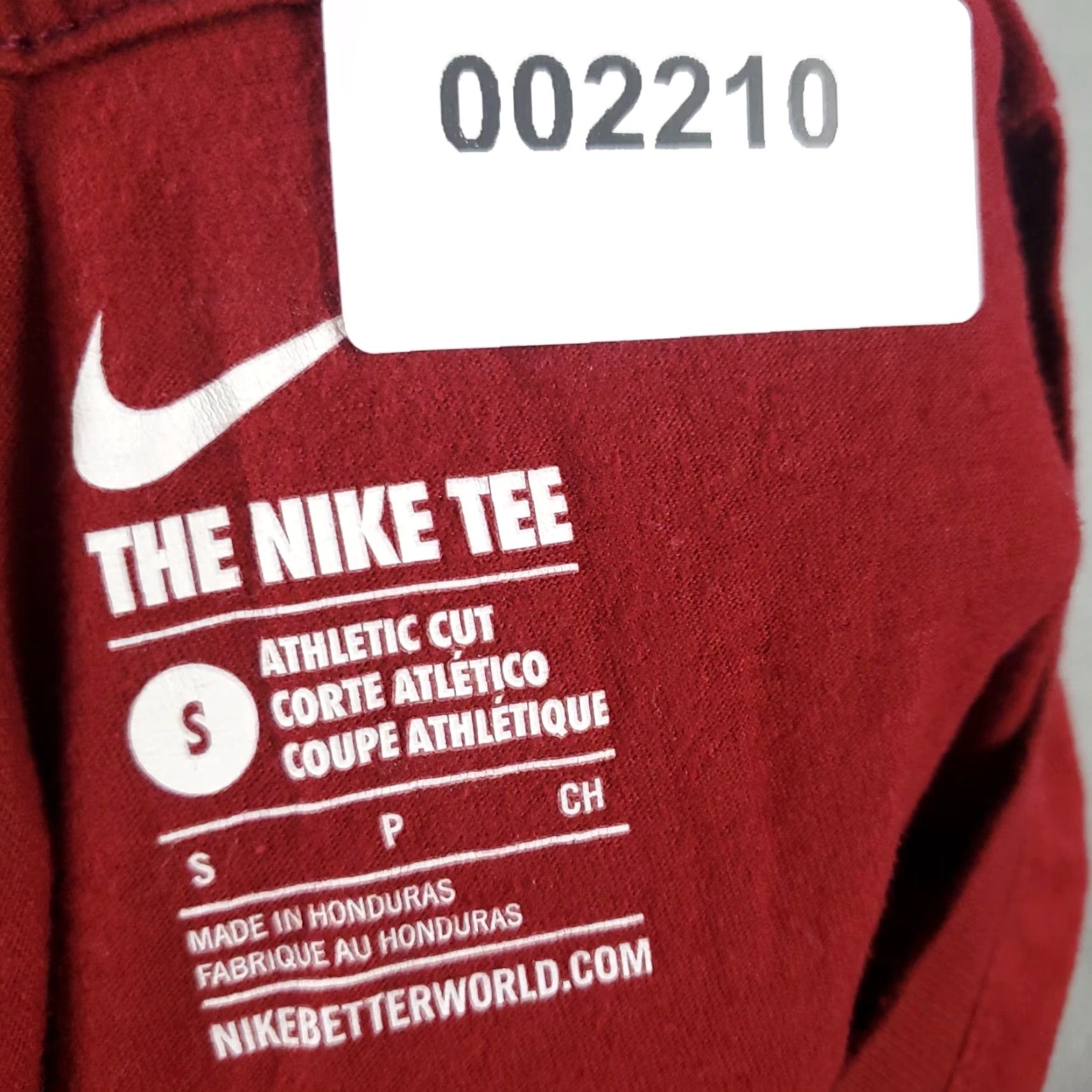 Nike NIKE Run Red Athletic Cut Short Sleeve T-Shirt Adult Mens Size Small Sports Size US S / EU 44-46 / 1 - 8 Thumbnail