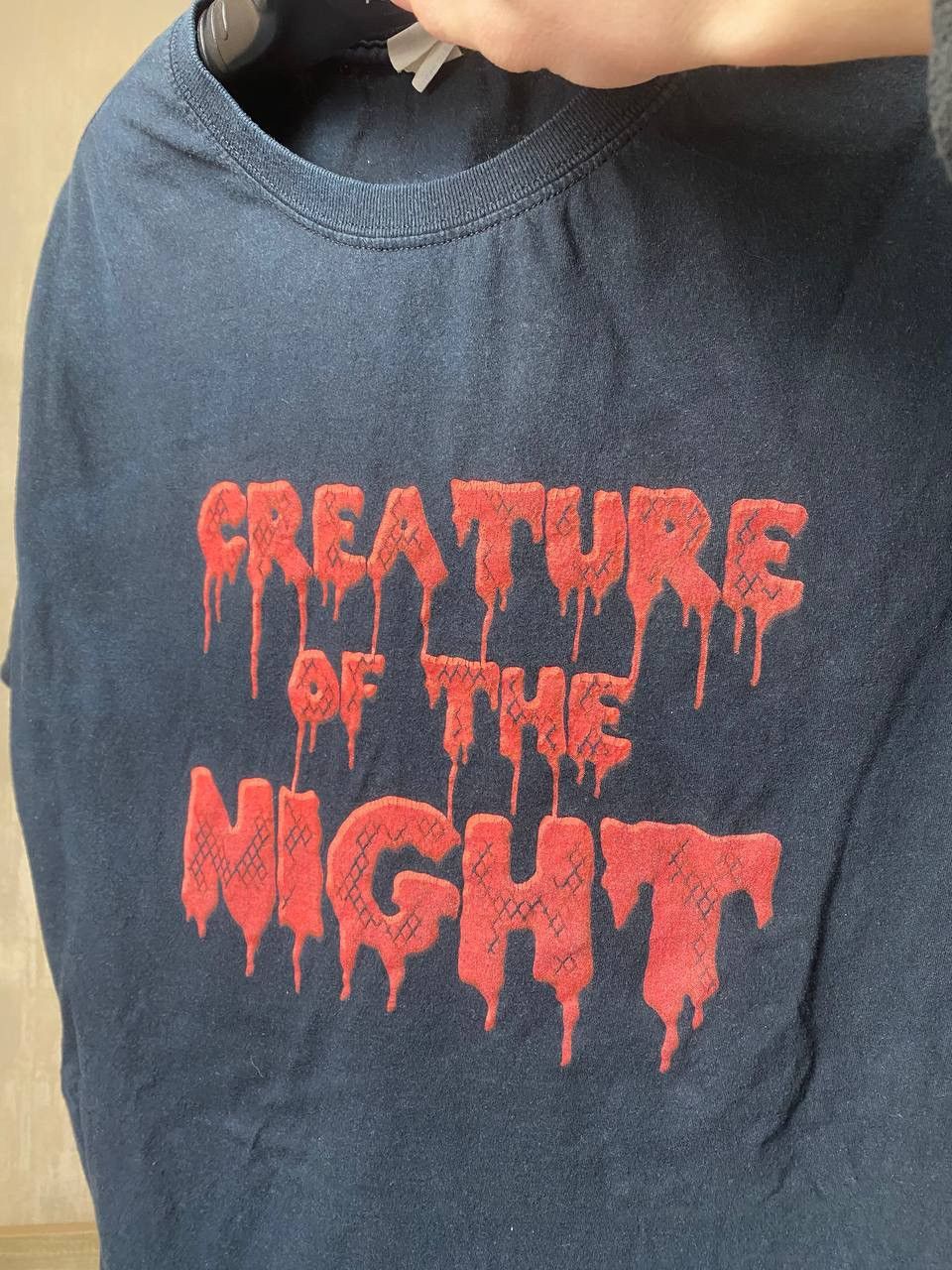 Vintage 🔥 VINTAGE ROCKY HORROR SHOW CREATURE OF THE NIGHT T Shirt Size US XL / EU 56 / 4 - 7 Thumbnail