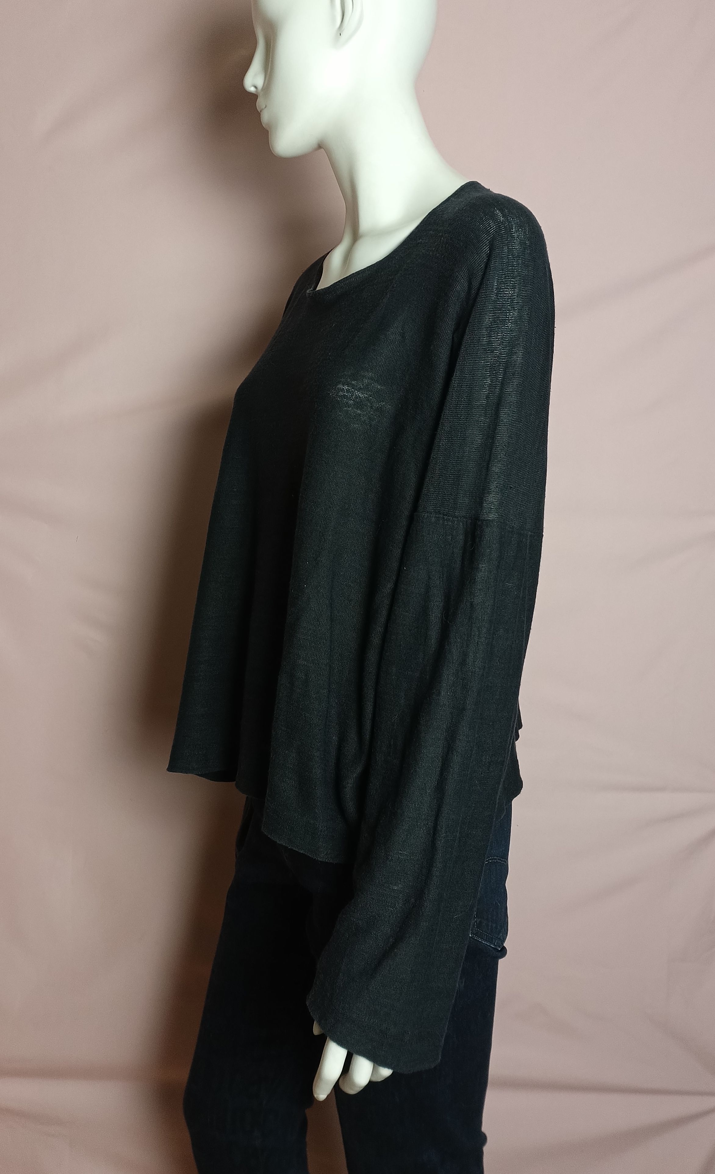 Other Shirin Guild Linen Knit Top Sweater Oversized Size ONE SIZE - 3 Thumbnail