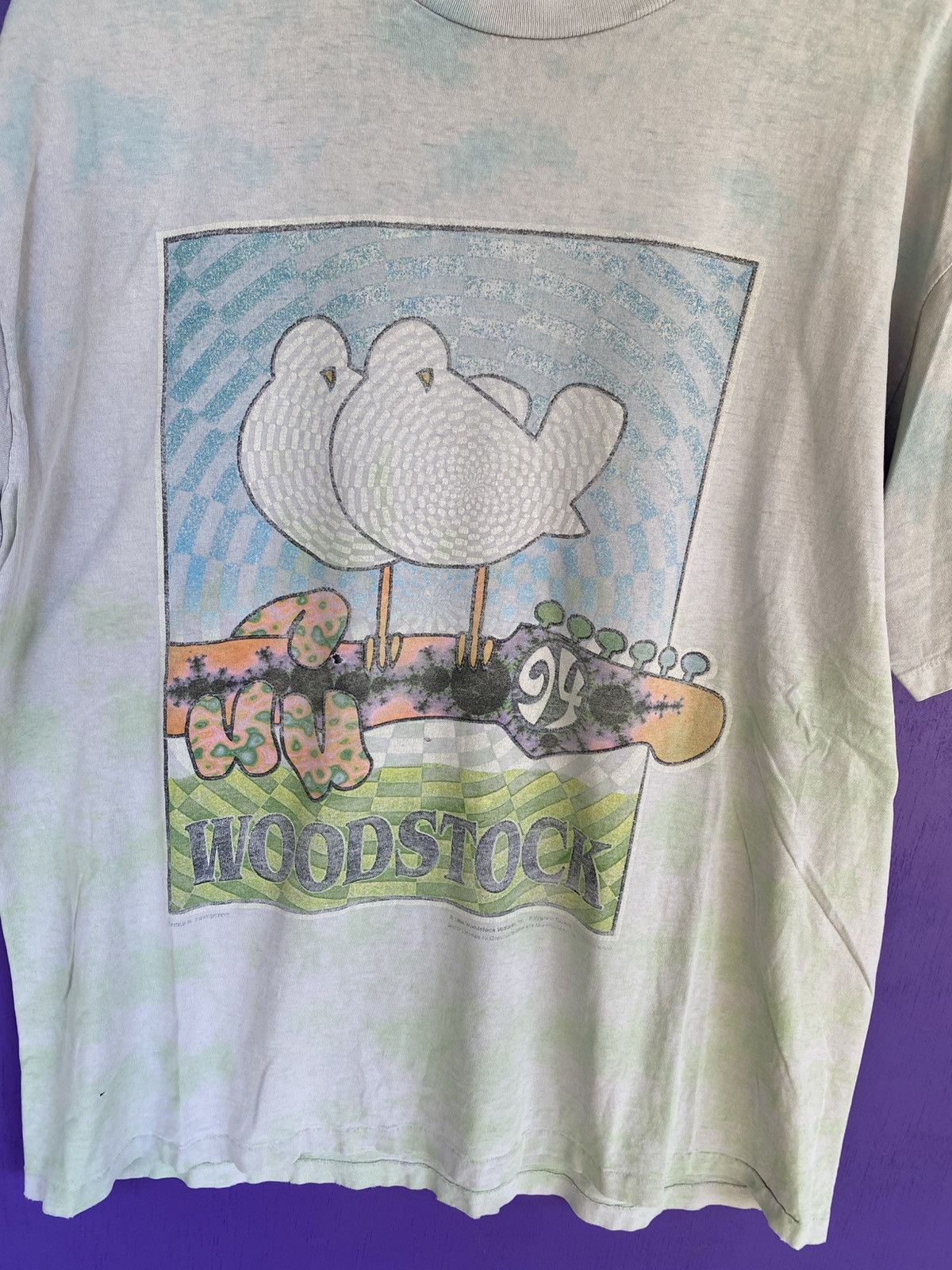 Other Vintage 1994 Woodstock new york t-shirt Size US XL / EU 56 / 4 - 3 Thumbnail