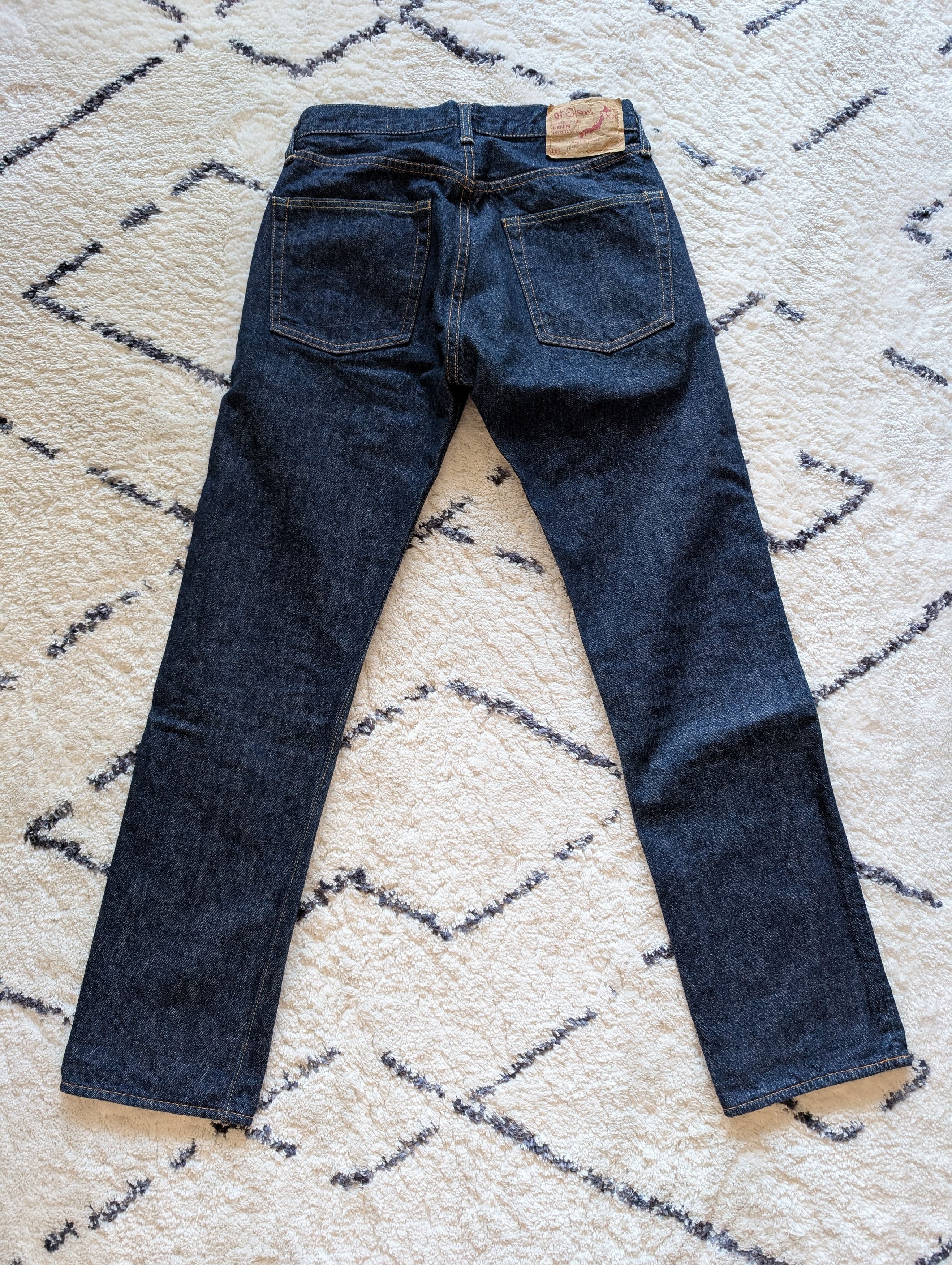 Orslow 107 Ivy Fit Denim - One Wash - Size 0 Size US 28 / EU 44 - 2 Thumbnail