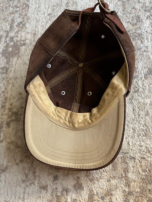 Polo Ralph Lauren OG Polo Ralph Lauren Leather Hat 2000s One Size Size ONE SIZE - 6 Thumbnail