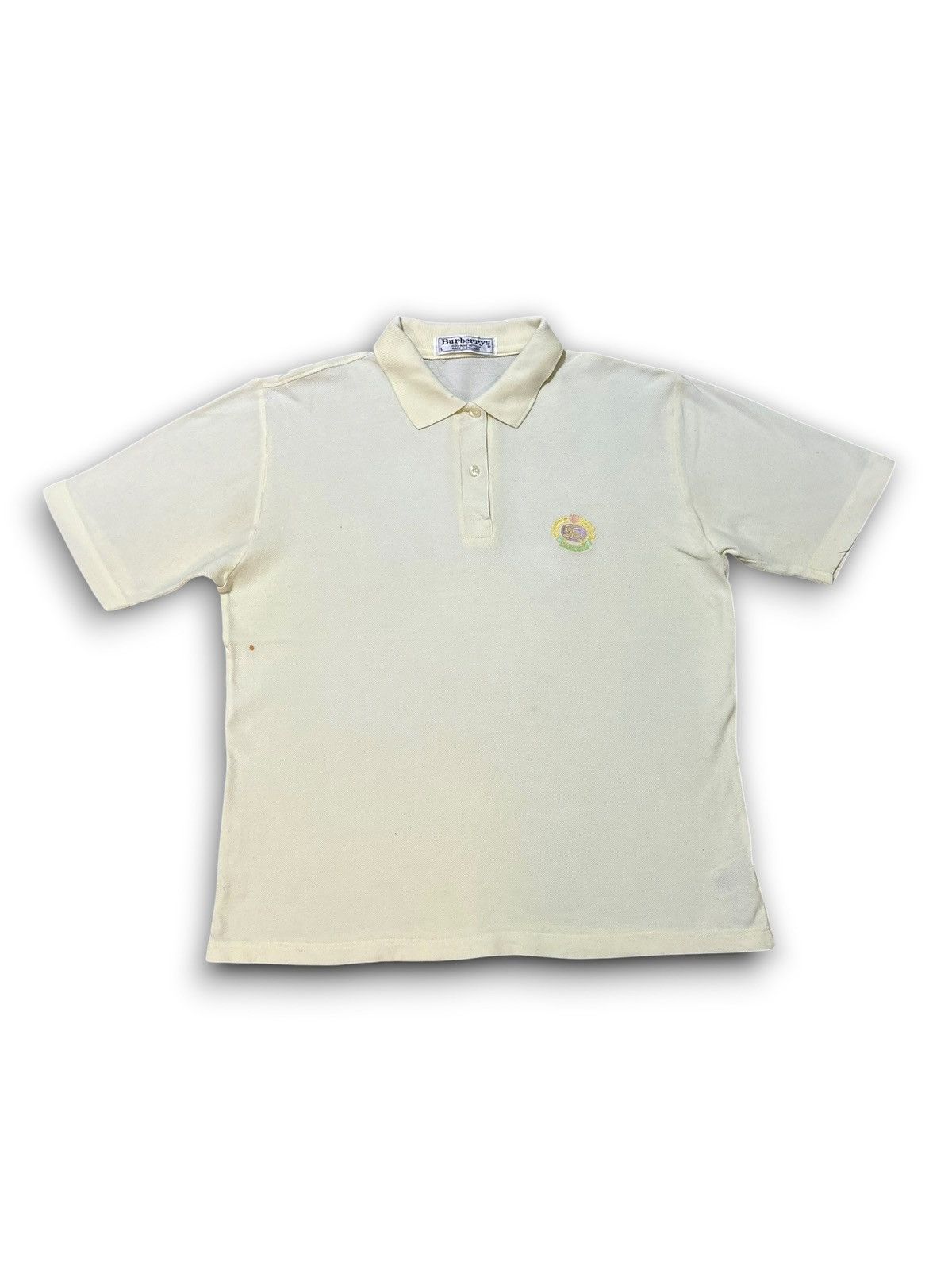 Burberry Vintage Piece Burberrys Polo Tee Size US M / EU 48-50 / 2 - 1 Thumbnail
