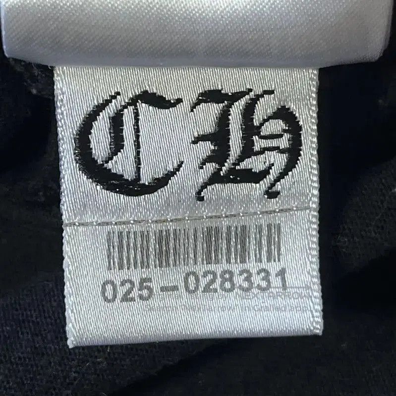 Chrome Hearts Chrome Hearts Black Long Sleeve Cotton Tee . Size US XXL / EU 58 / 5 - 6 Thumbnail