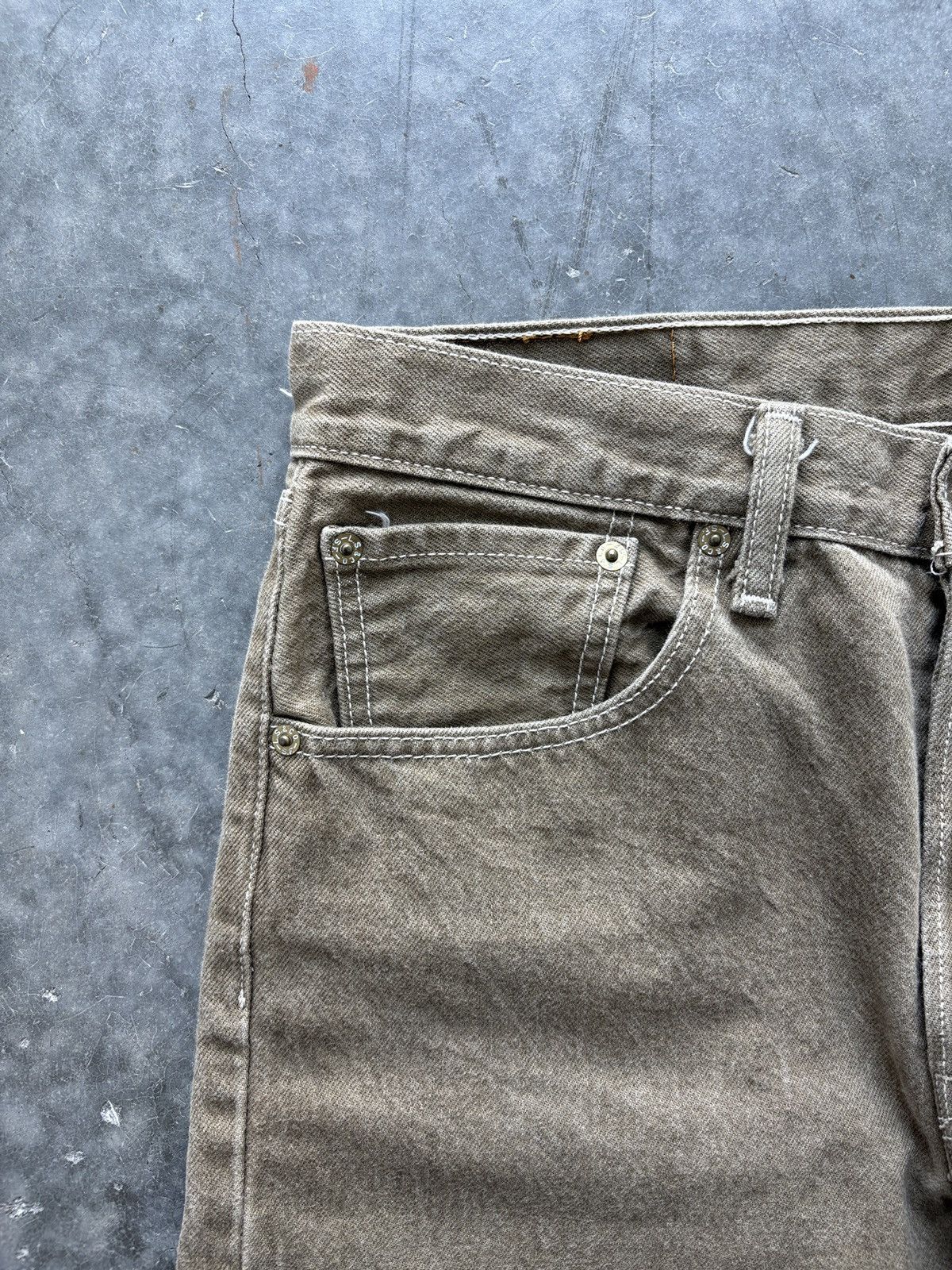 Levi's Vintage Y2K Levis 501 Denim Jean Shorts Size 32 Size US 32 / EU 48 - 4 Thumbnail