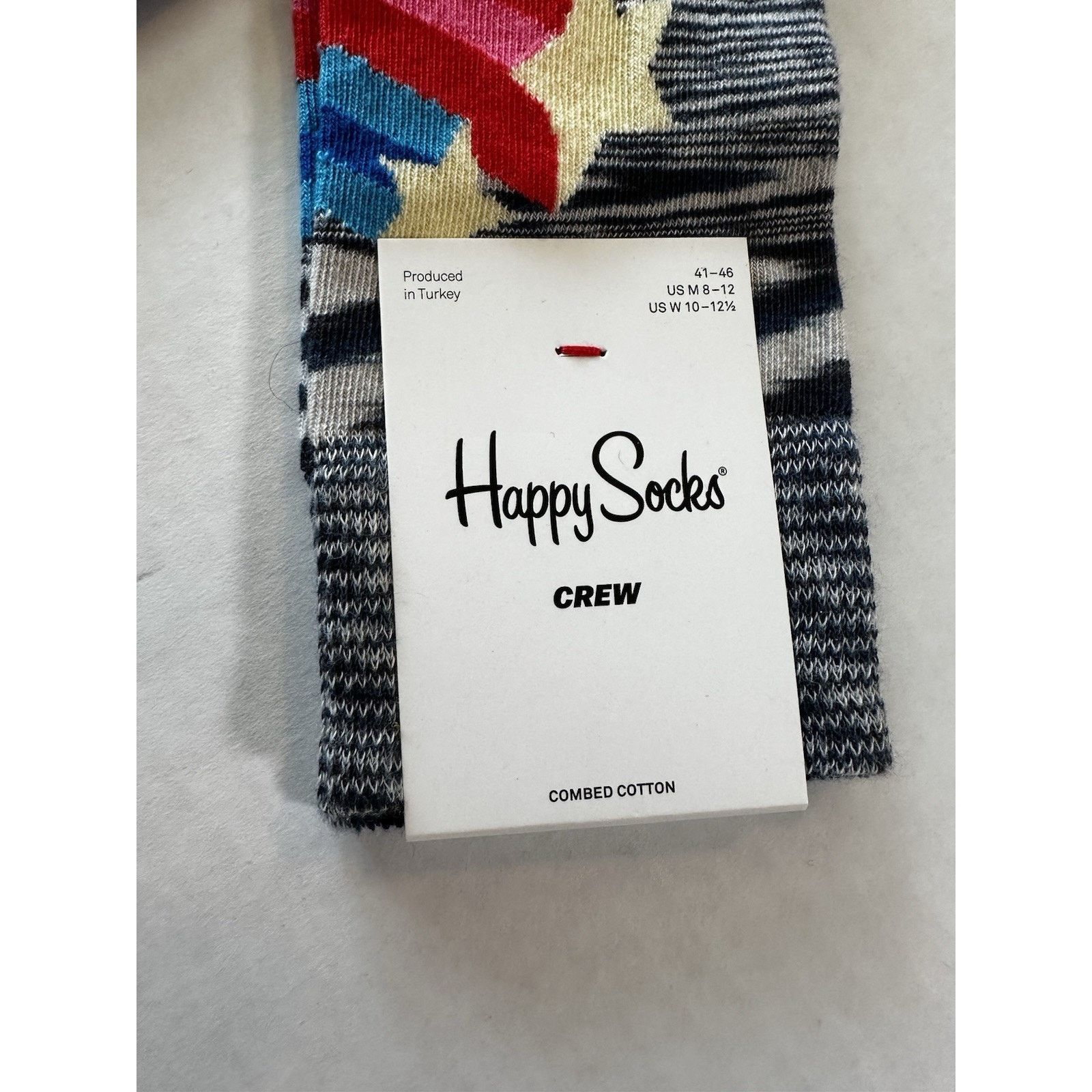 Happy Socks Happy Socks Crew Shooting Stars Sock Sz M 8-12-W 10-12.5 NWT Size ONE SIZE - 2 Thumbnail