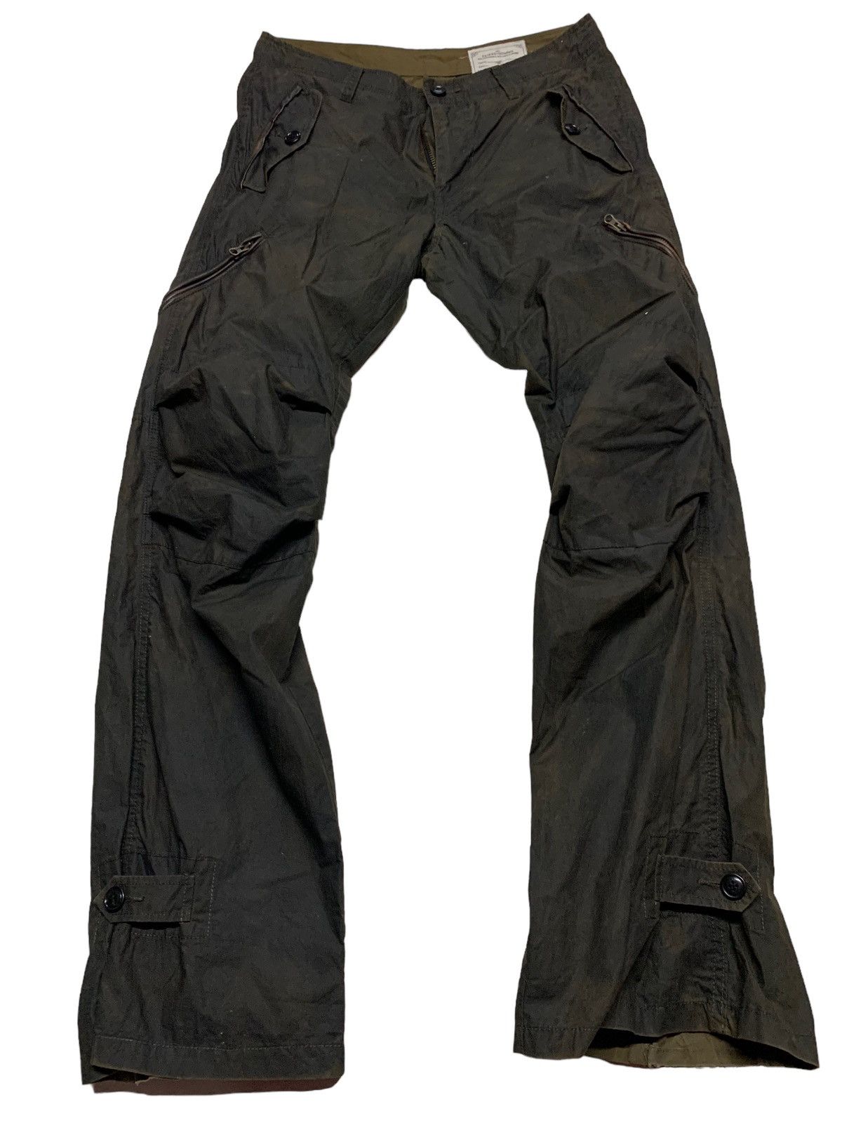 Designer 291285= HOMME multi pocket cargo pants Size US 33 - 10 Thumbnail