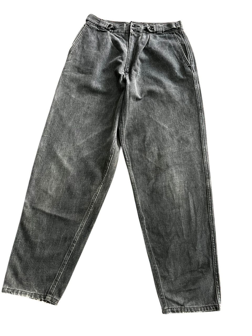 Comme des Garcons × Comme des Garcons Homme Plus Vintage Comme Des Garçons Homme Denim Pants Size US 30 / EU 46 - 2 Thumbnail