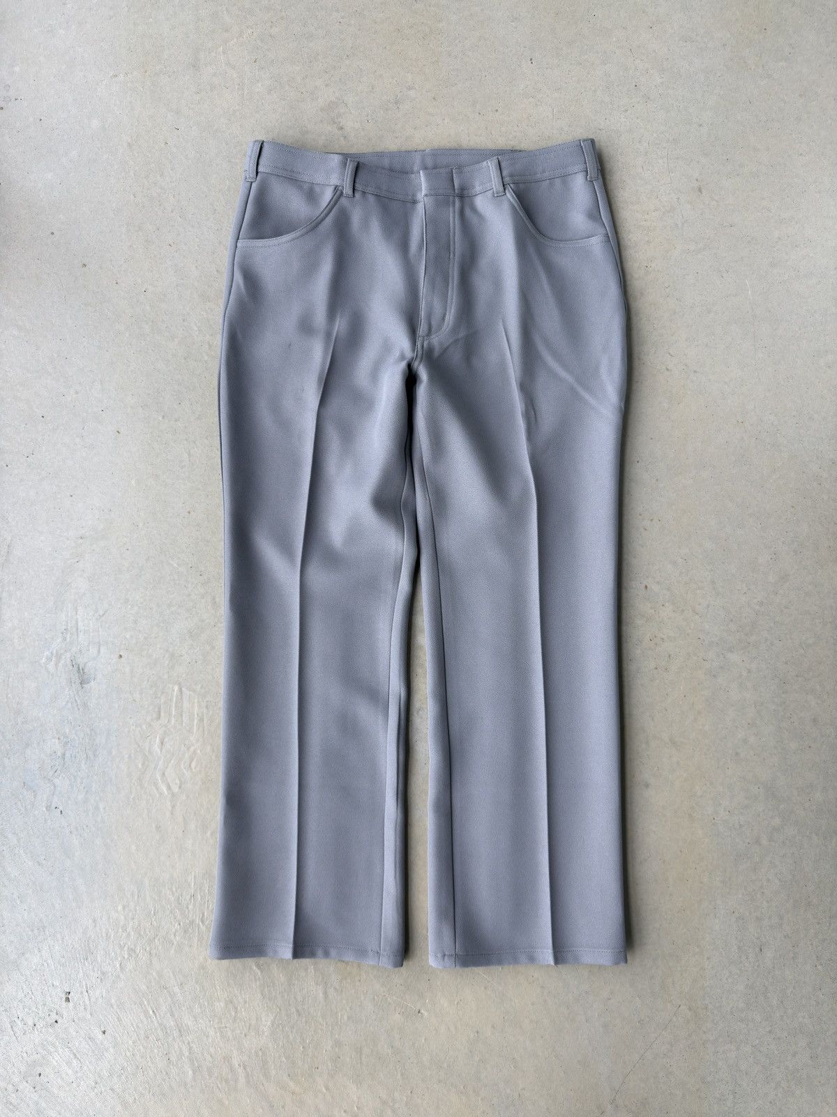 Vintage Vintage Scandia Woods Grey Straight Leg Dress Pants Size US 36 / EU 52 - 1 Thumbnail