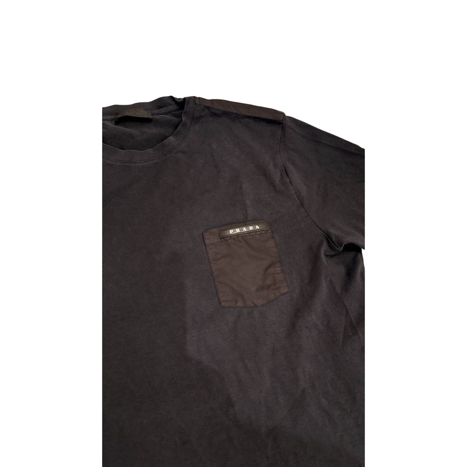 Prada Prada Nylon Chest Pocket Logo T-Shirt Size Large Size US L / EU 52-54 / 3 - 2 Thumbnail