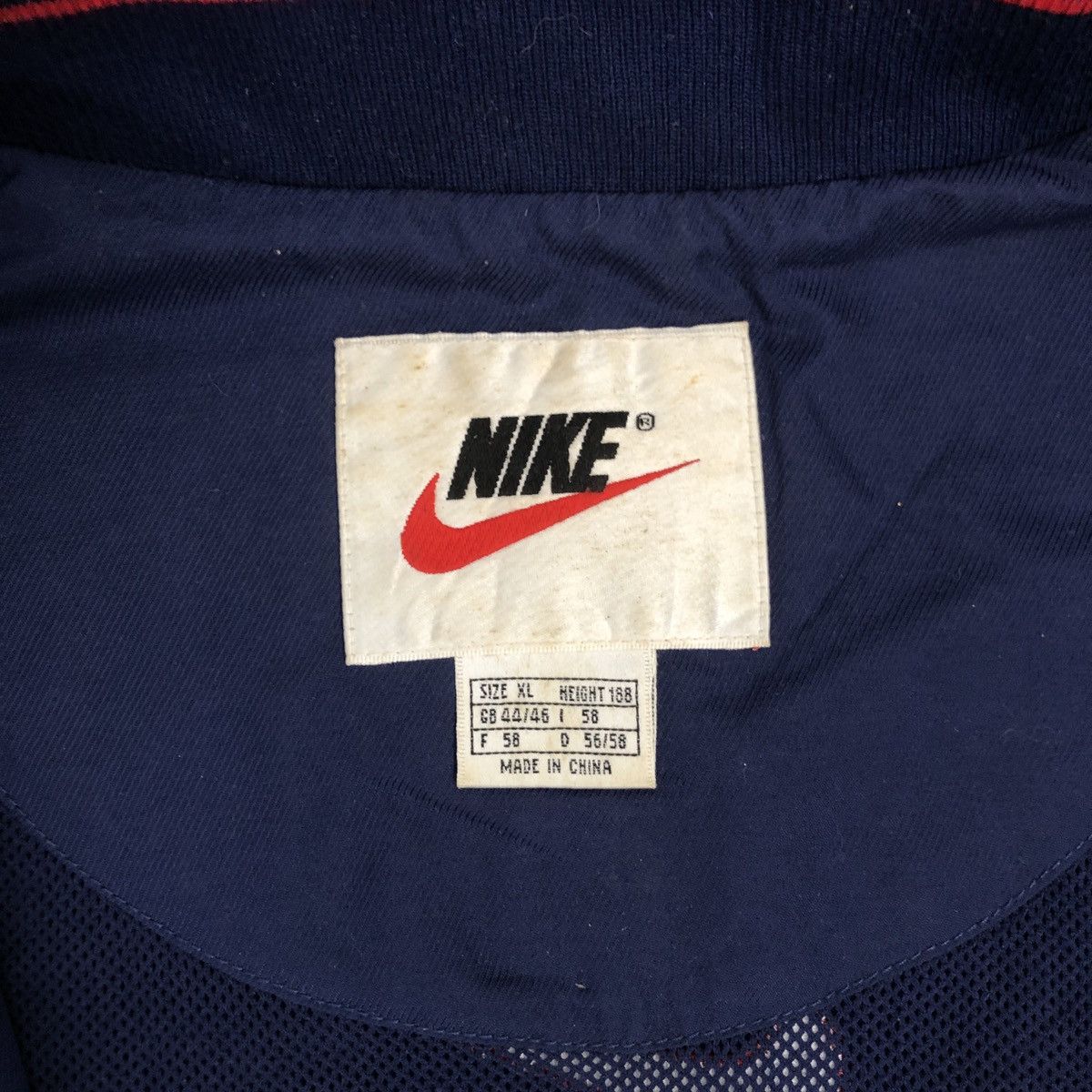 Nike × Vintage 1998-99 Paris Saint-Germain Nike Rain Jacket Size US XL / EU 56 / 4 - 7 Thumbnail