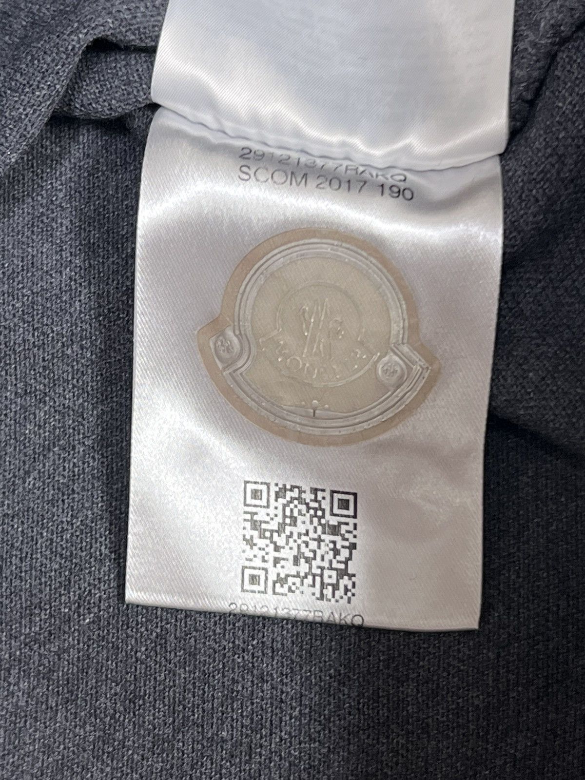 Moncler MONCLER Polo Shirt Cotton Short Sleeve Logo Patch Size US S / EU 44-46 / 1 - 9 Thumbnail