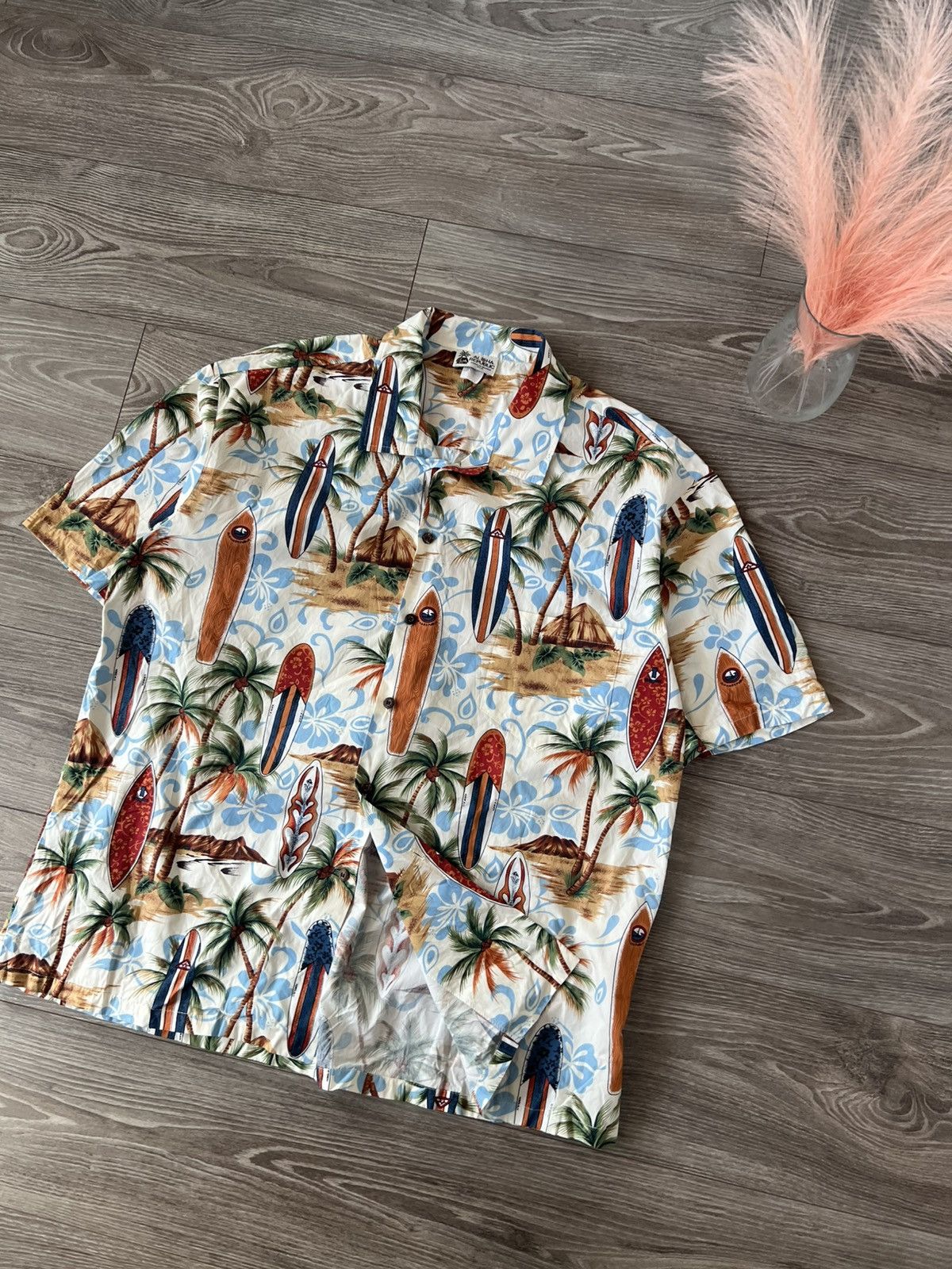 Other Rare Aloha Republic Made in Usa Hawaii Overprinted shirt Size US XXL / EU 58 / 5 - 3 Thumbnail
