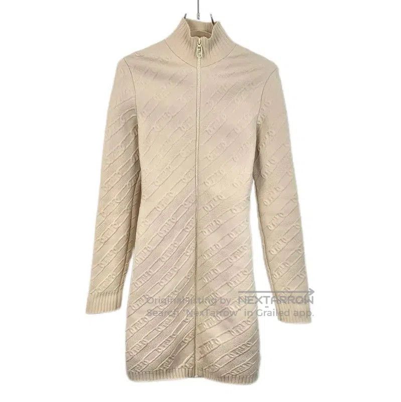 Fendi Fendi Beige Zip-Up Women's Dress . Size S / US 4 / IT 40 - 1 Thumbnail