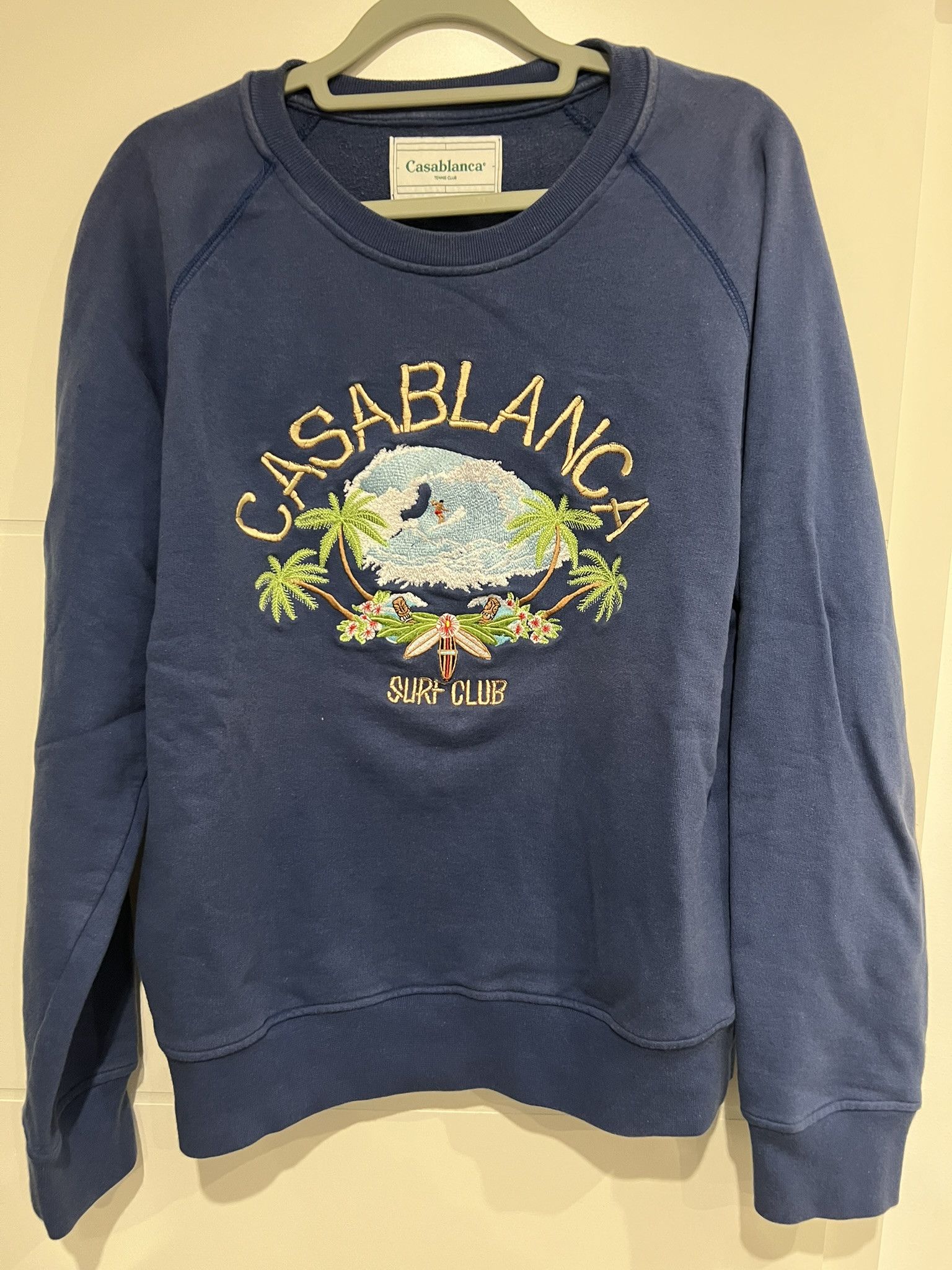 Casablanca Surf Club Embroidered Sweatshirt Size US M / EU 48-50 / 2 - 1 Thumbnail