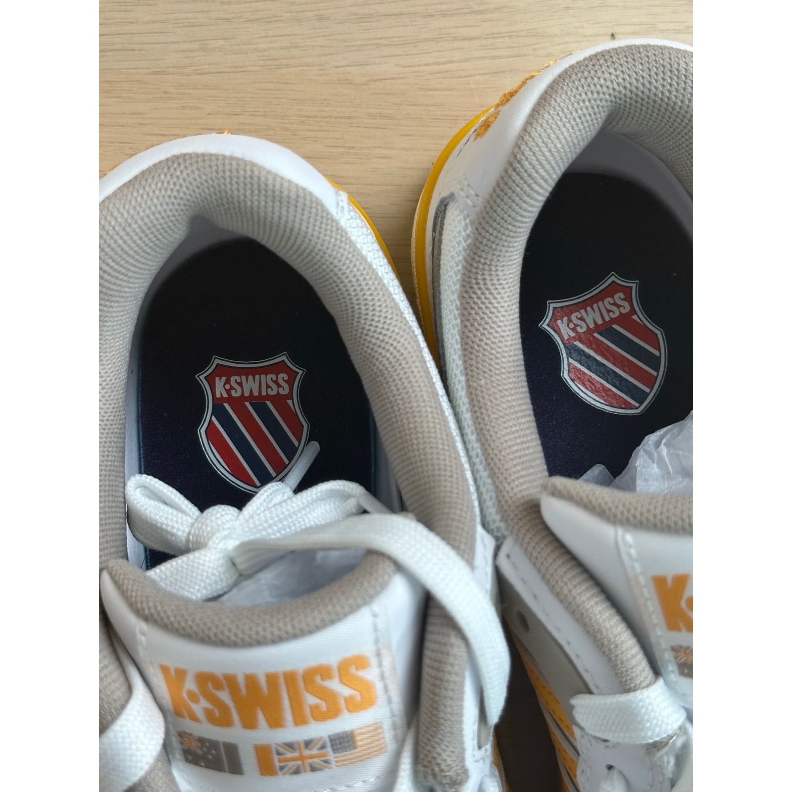 K-Swiss K-SWISS Si-18 International White Sneaker Size 8M - NEW Size US 7.5 / EU 40-41 - 7 Thumbnail