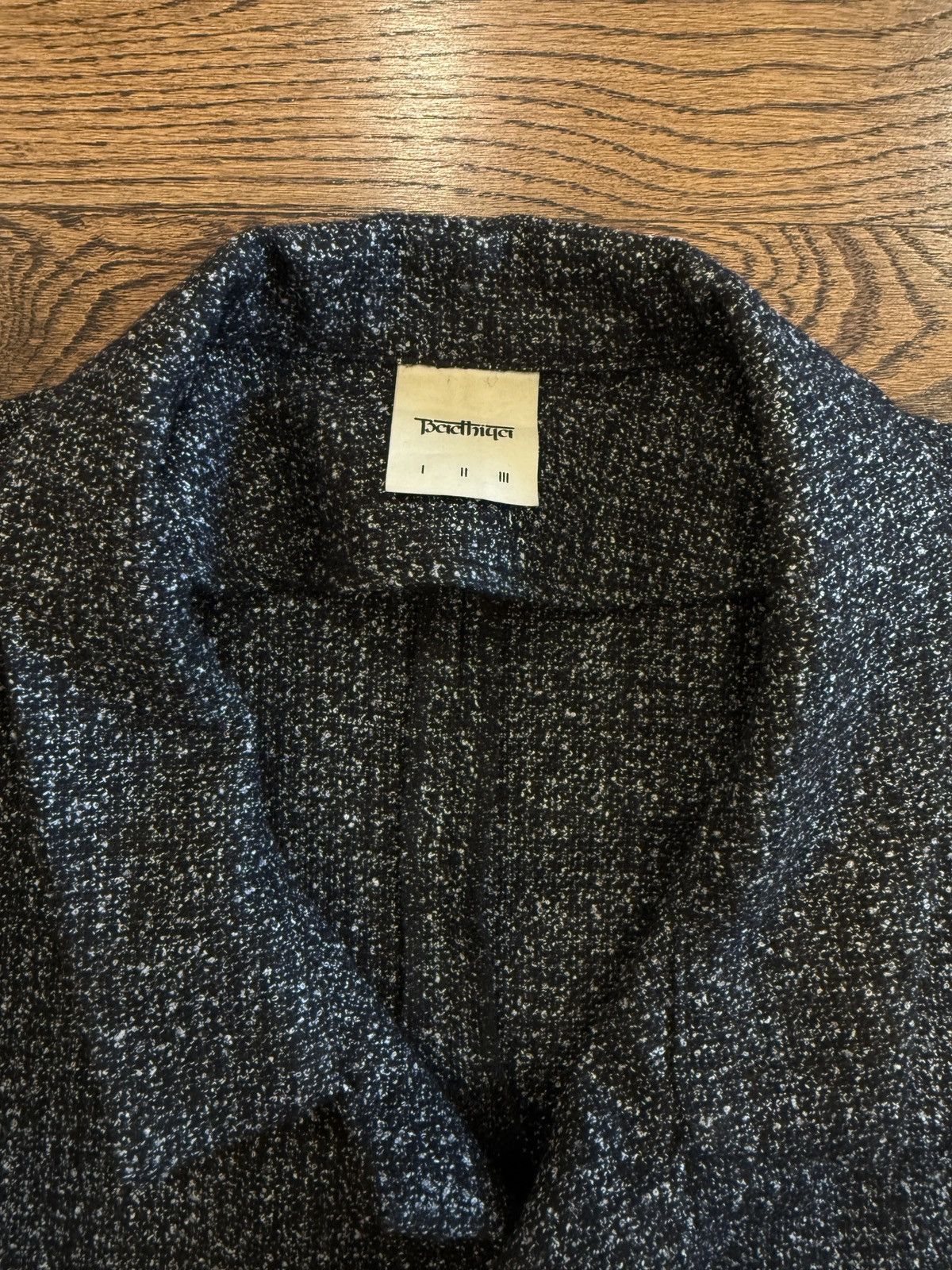 Other Badhiya LANTIKI Cropped Oversized Wool Jacket Size US L / EU 52-54 / 3 - 7 Thumbnail