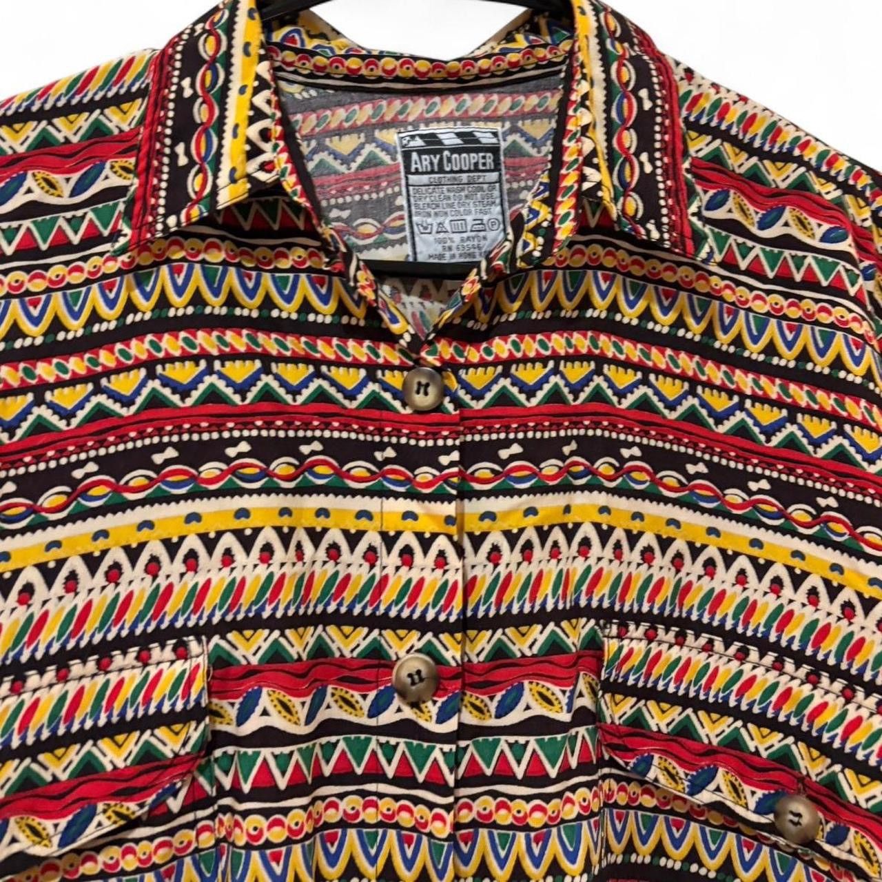 Vintage Vintage 90’s Geometric Ary Cooper Button-Up Size US S / EU 44-46 / 1 - 3 Thumbnail